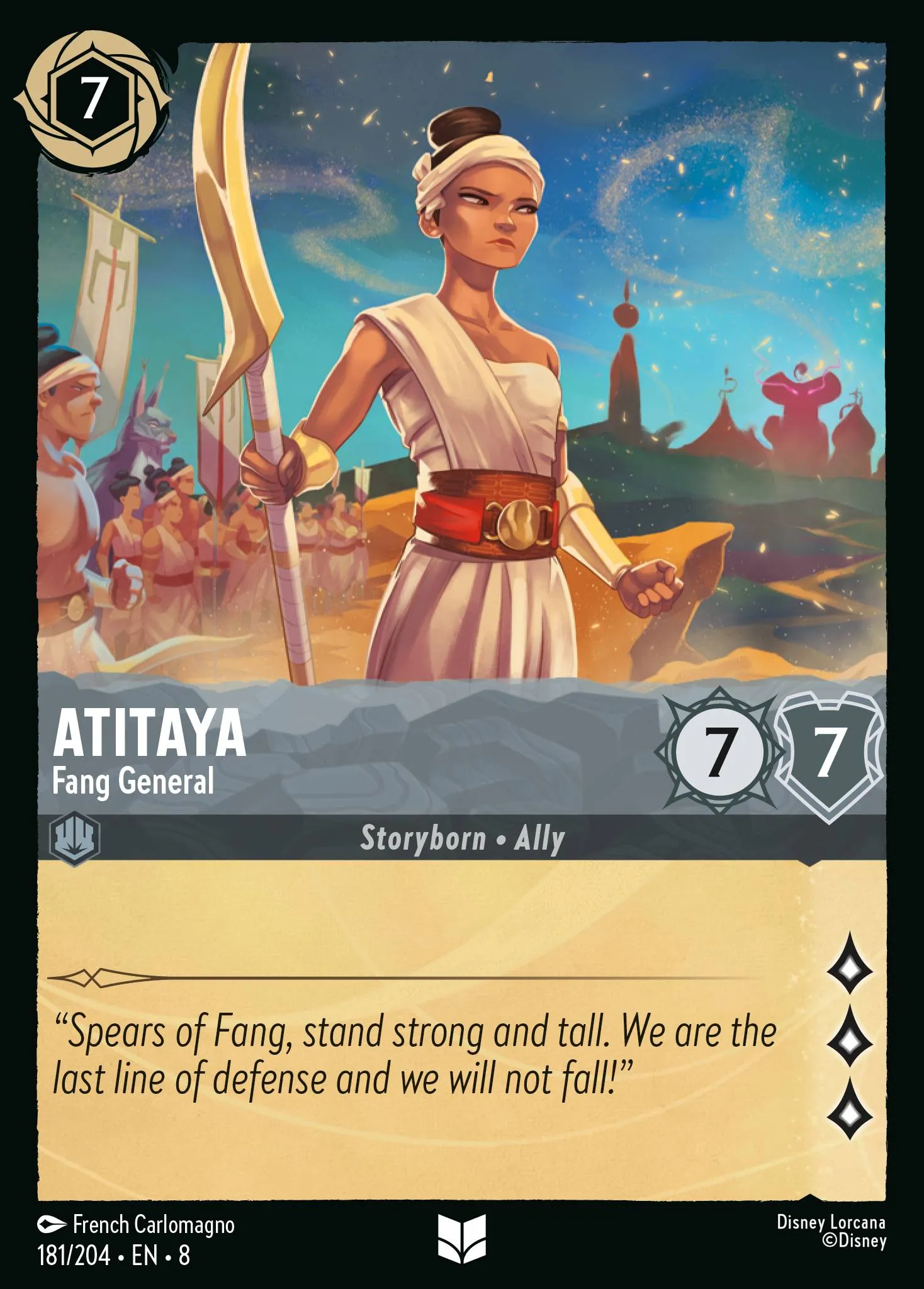 Atitaya - Fang General · Reign of Jafar 181/211