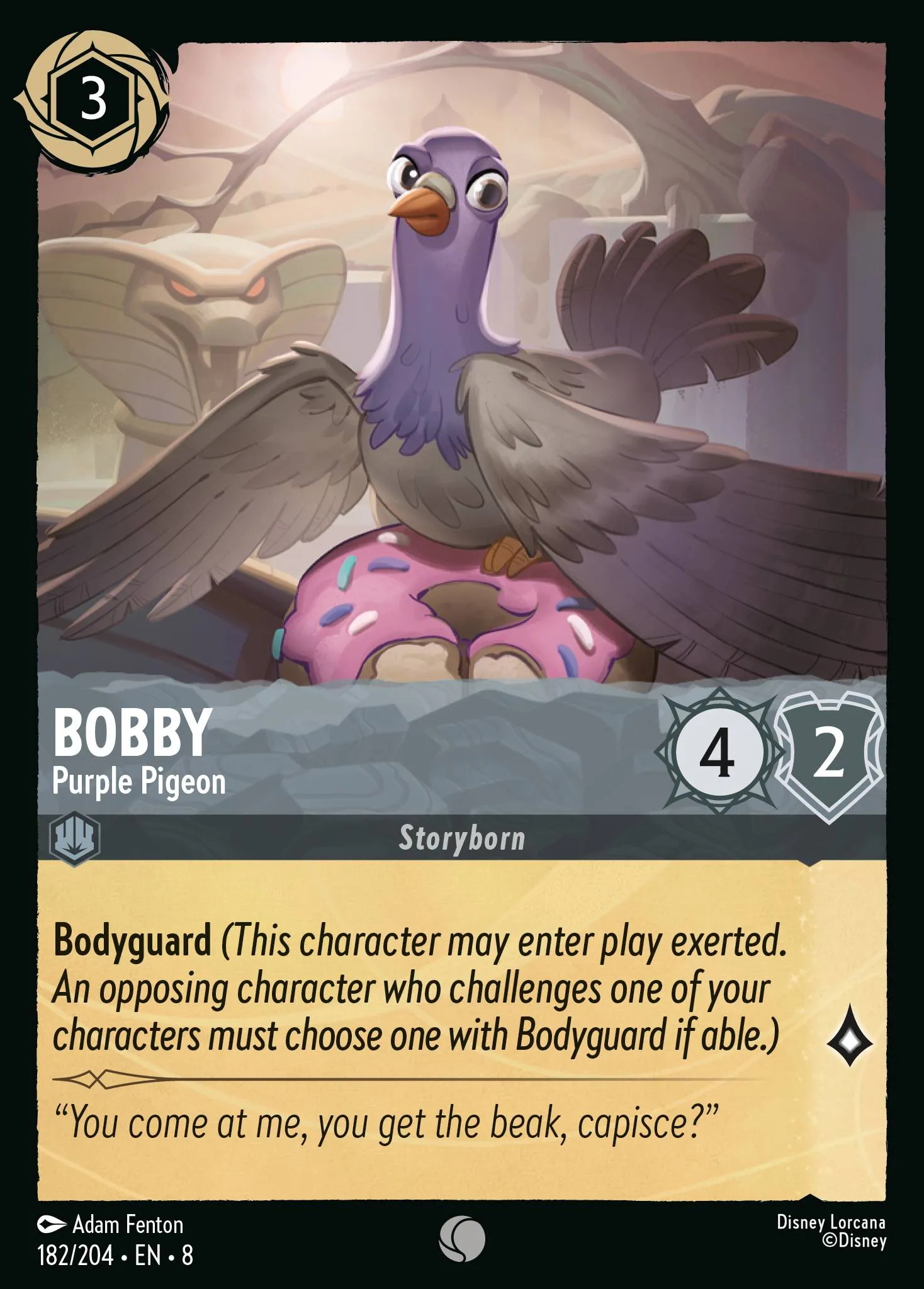 Bobby - Purple Pigeon · Reign of Jafar 182/211