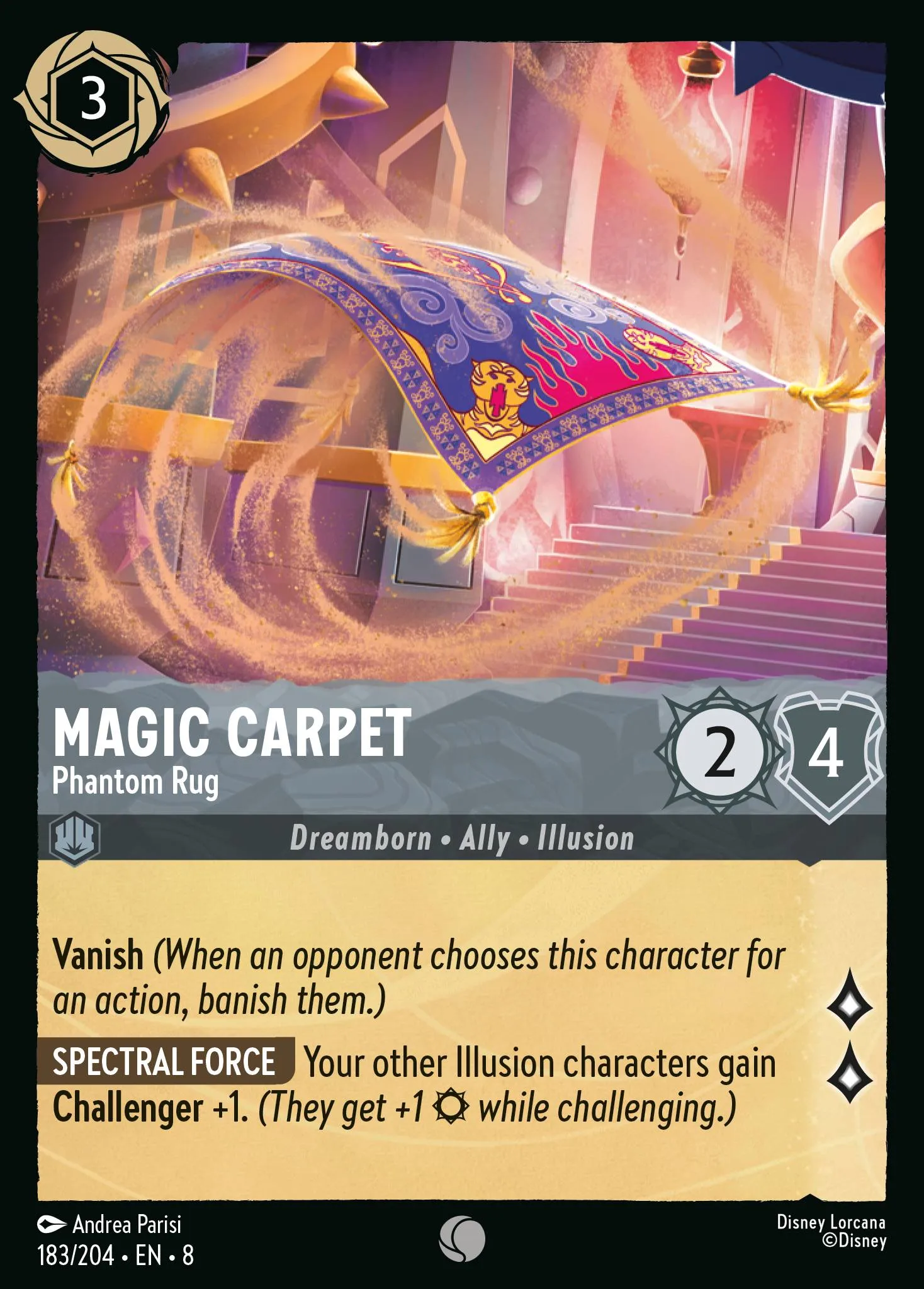 Magic Carpet - Phantom Rug · Reign of Jafar 183/211