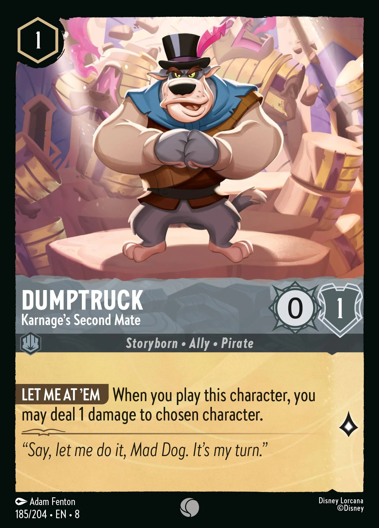 Dumptruck - Karnage's Second Mate · Reign of Jafar 185/211