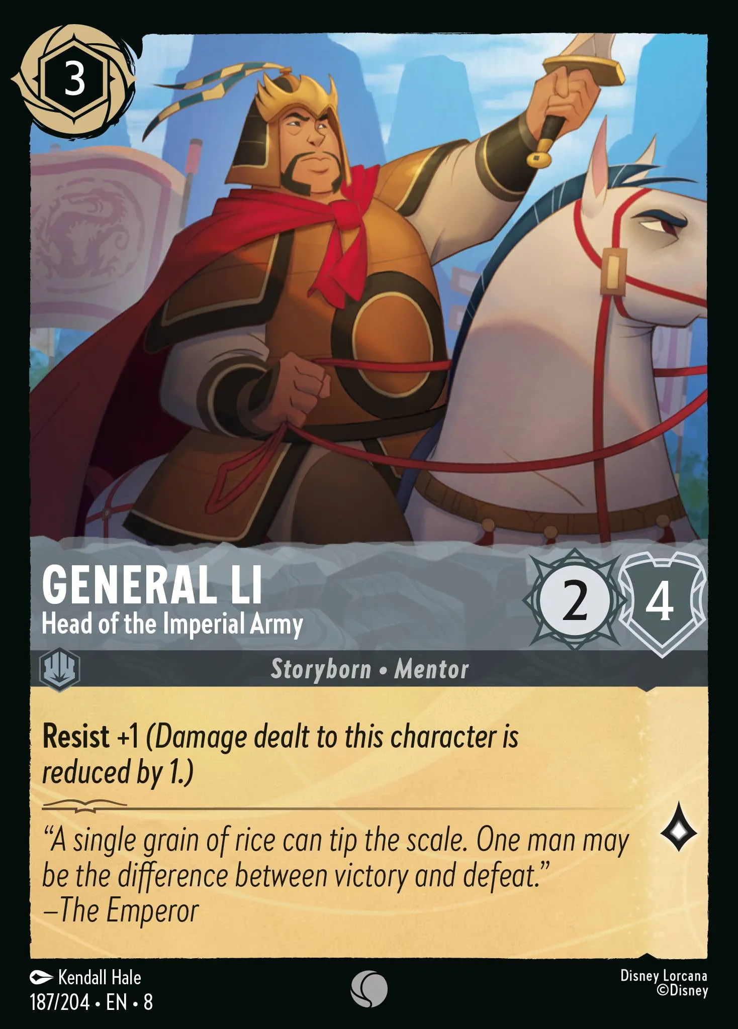 General Li - Head of the Imperial Army · Reign of Jafar 187/211