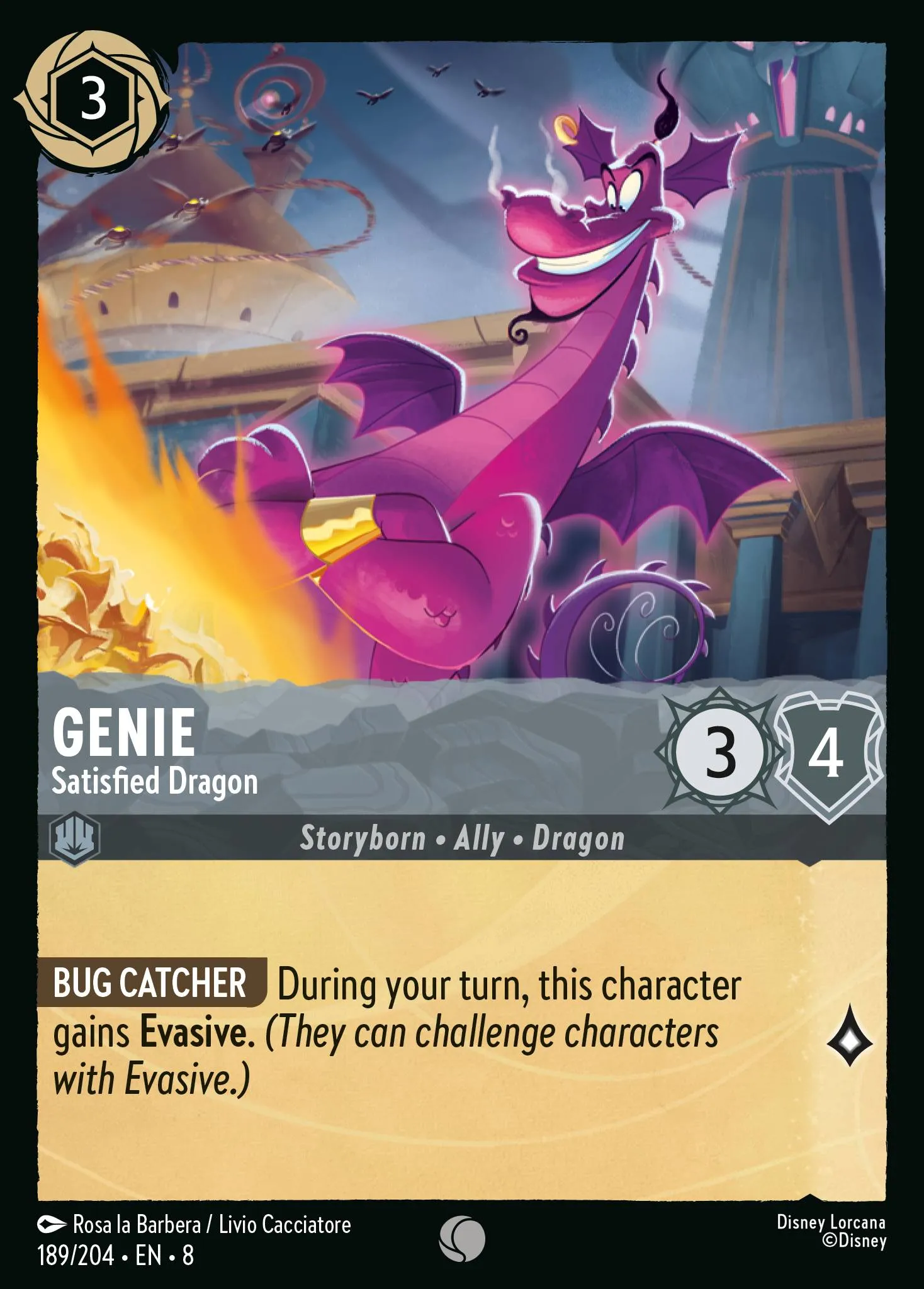 Genie - Satisfied Dragon · Reign of Jafar 189/211