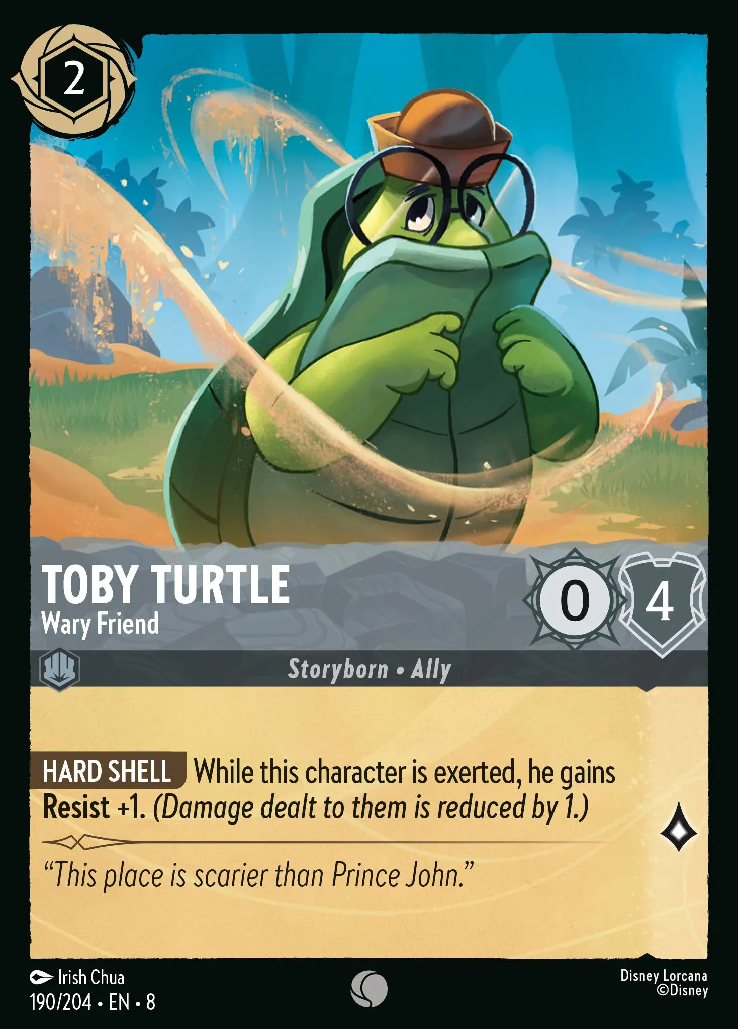 Toby Turtle - Wary Friend · Reign of Jafar 190/211