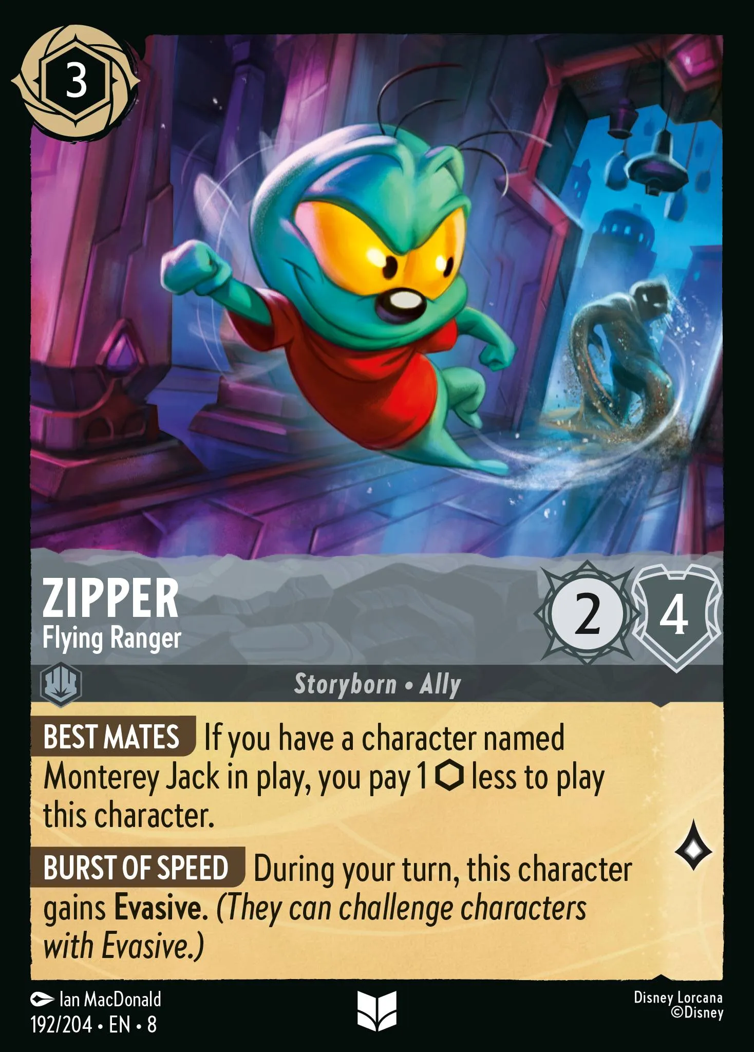 Zipper - Flying Ranger · Reign of Jafar 192/211