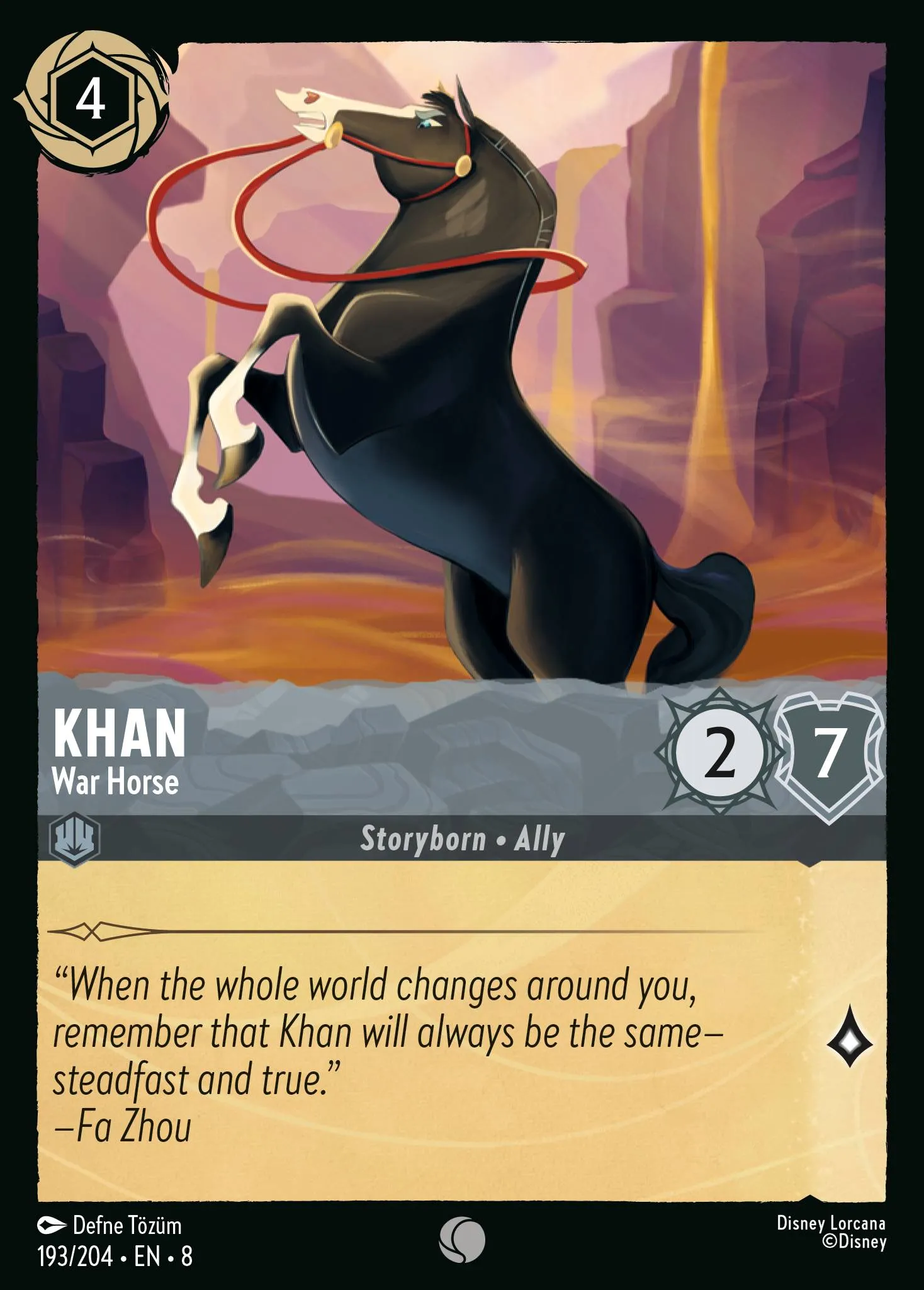 Khan - War Horse · Reign of Jafar 193/211