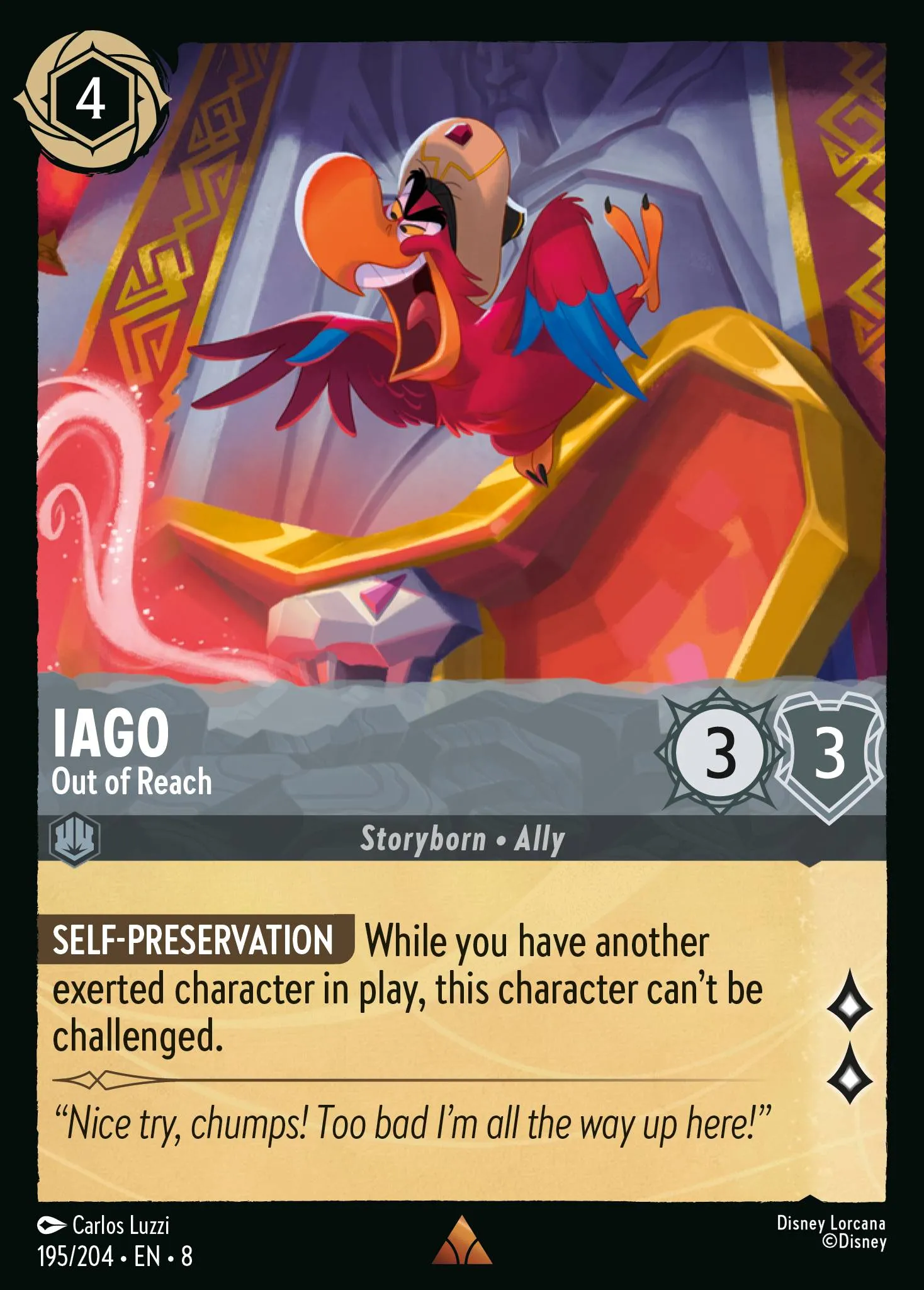 Iago - Out of Reach · Reign of Jafar 195/211