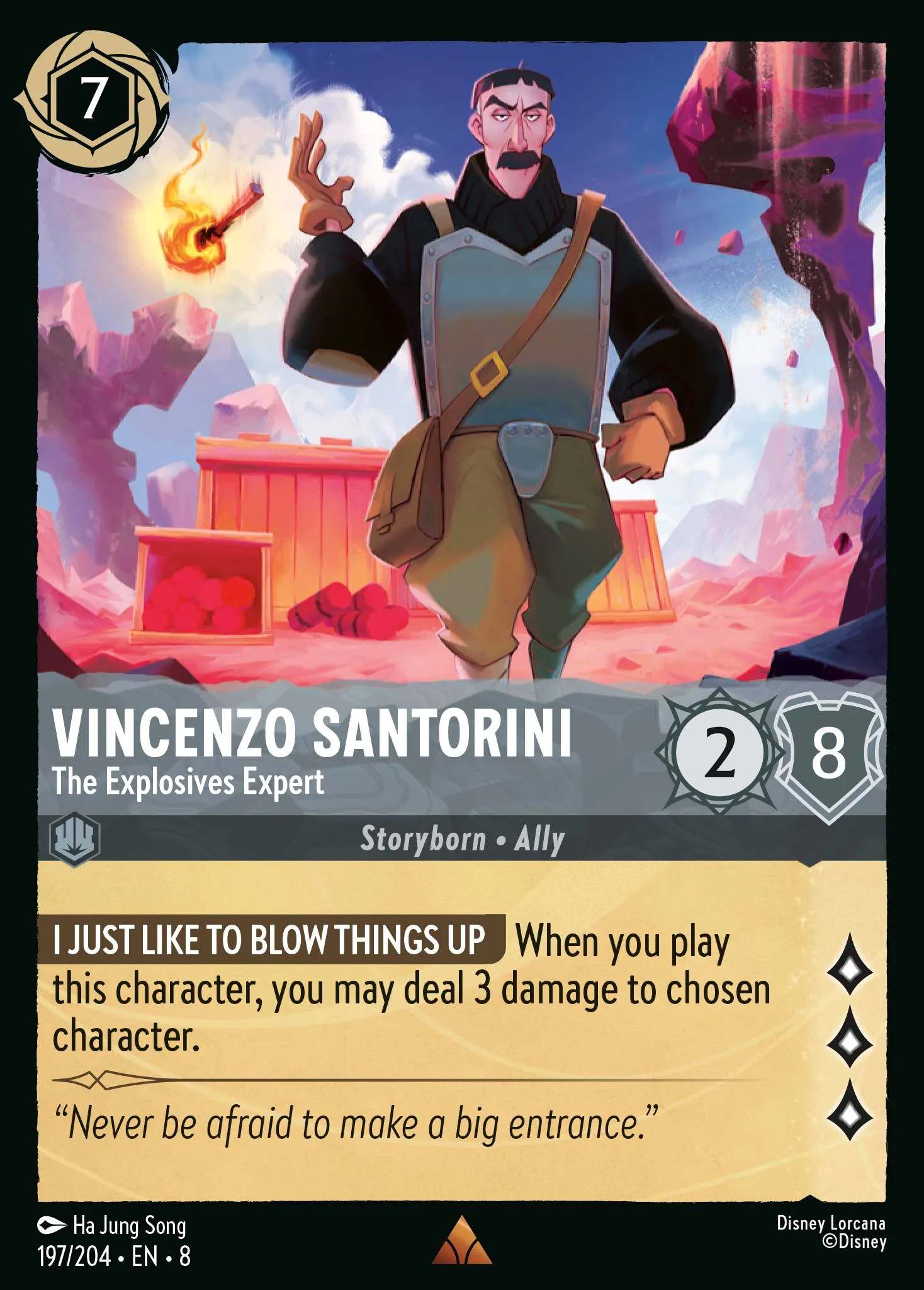 Vincenzo Santorini - The Explosives Expert · Reign of Jafar 197/211