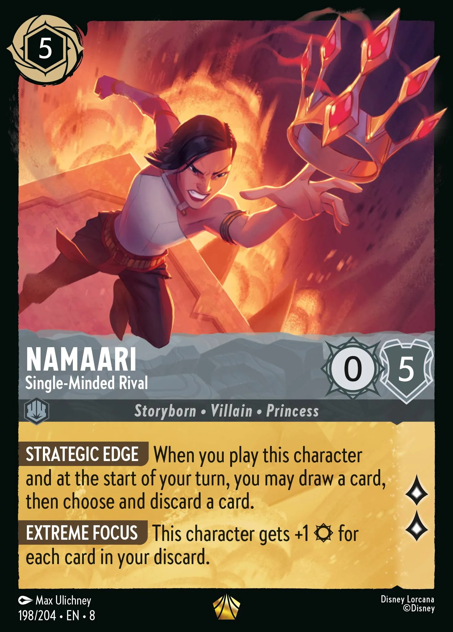 Namaari - Single-Minded Rival · Reign of Jafar 198/211