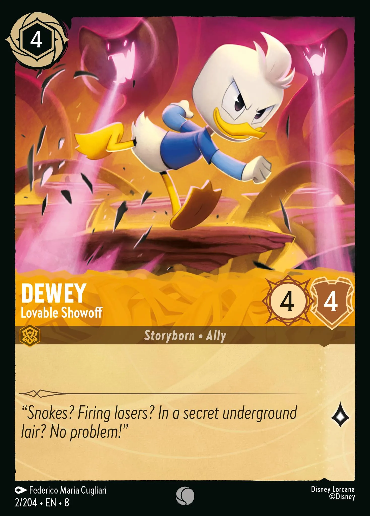 Dewey - Lovable Showoff · Reign of Jafar 2f/211