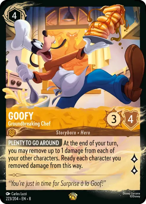 Goofy - Groundbreaking Chef · Reign of Jafar 223/211