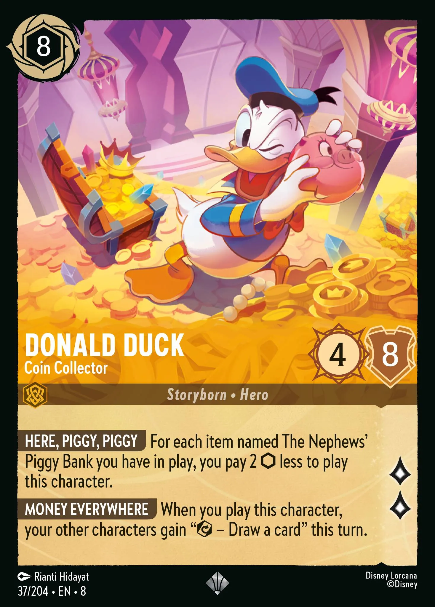 Donald Duck - Coin Collector · Reign of Jafar 37/211