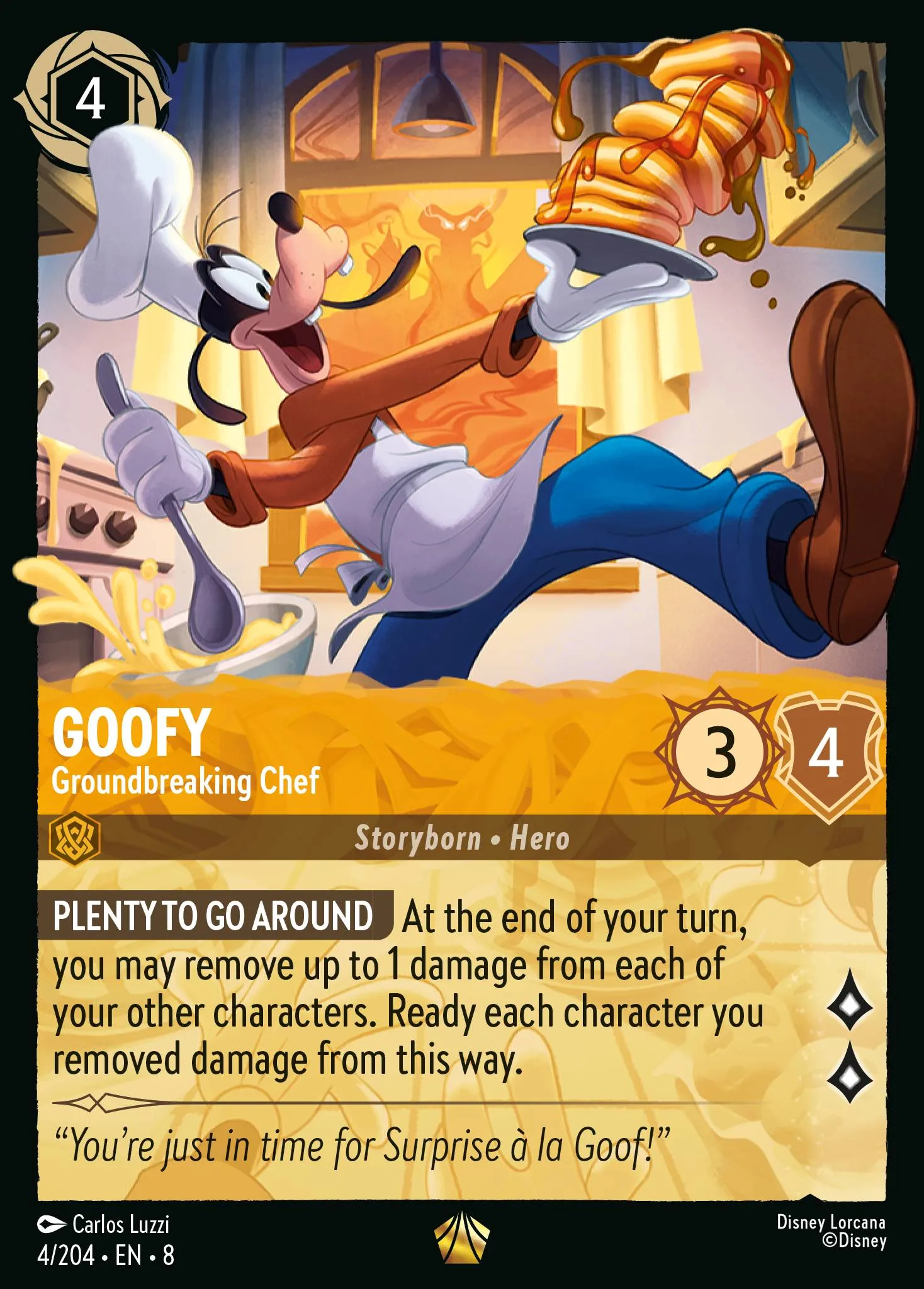 Goofy - Groundbreaking Chef · Reign of Jafar 4/211