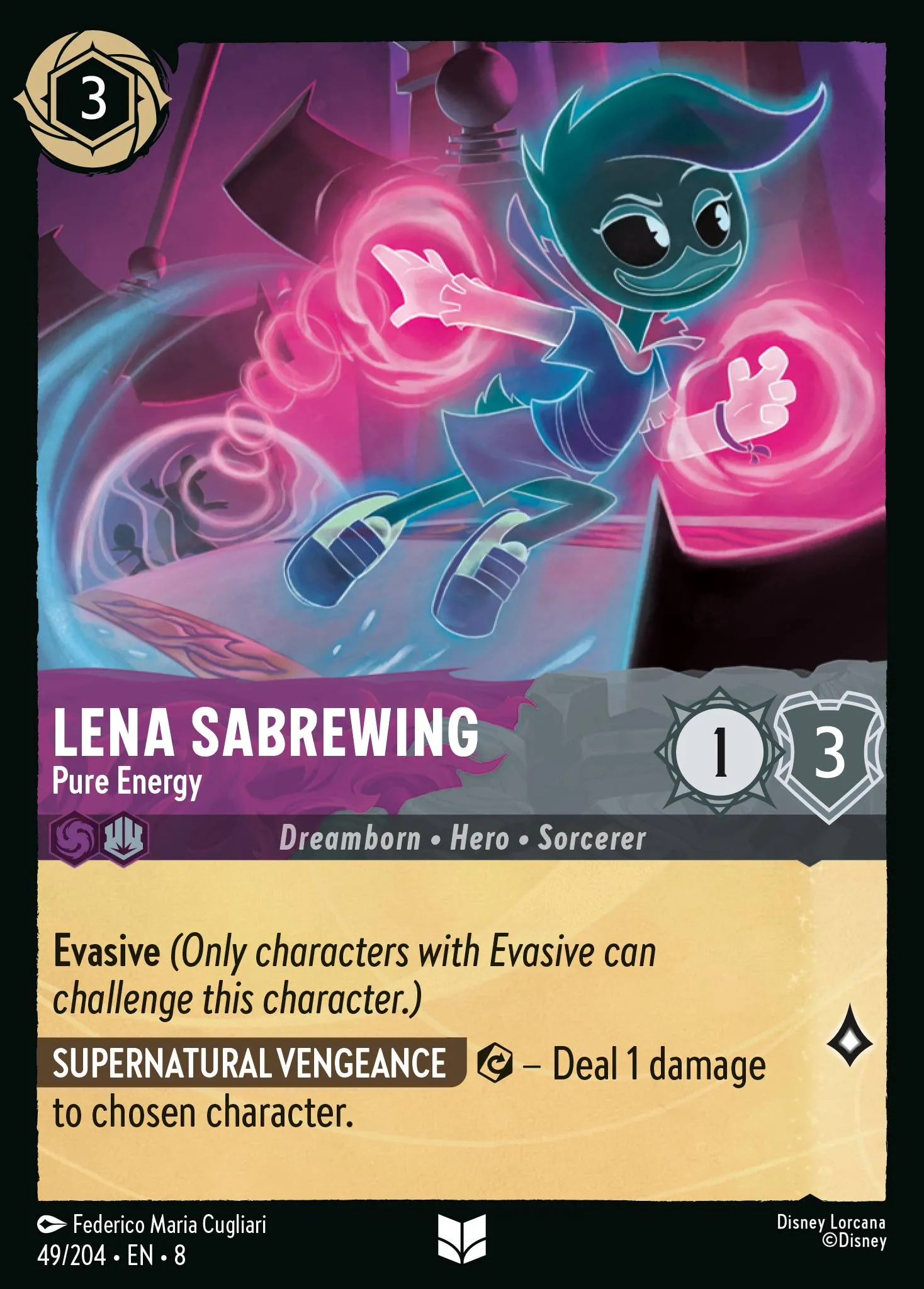 Lena Sabrewing - Pure Energy · Reign of Jafar 49/211