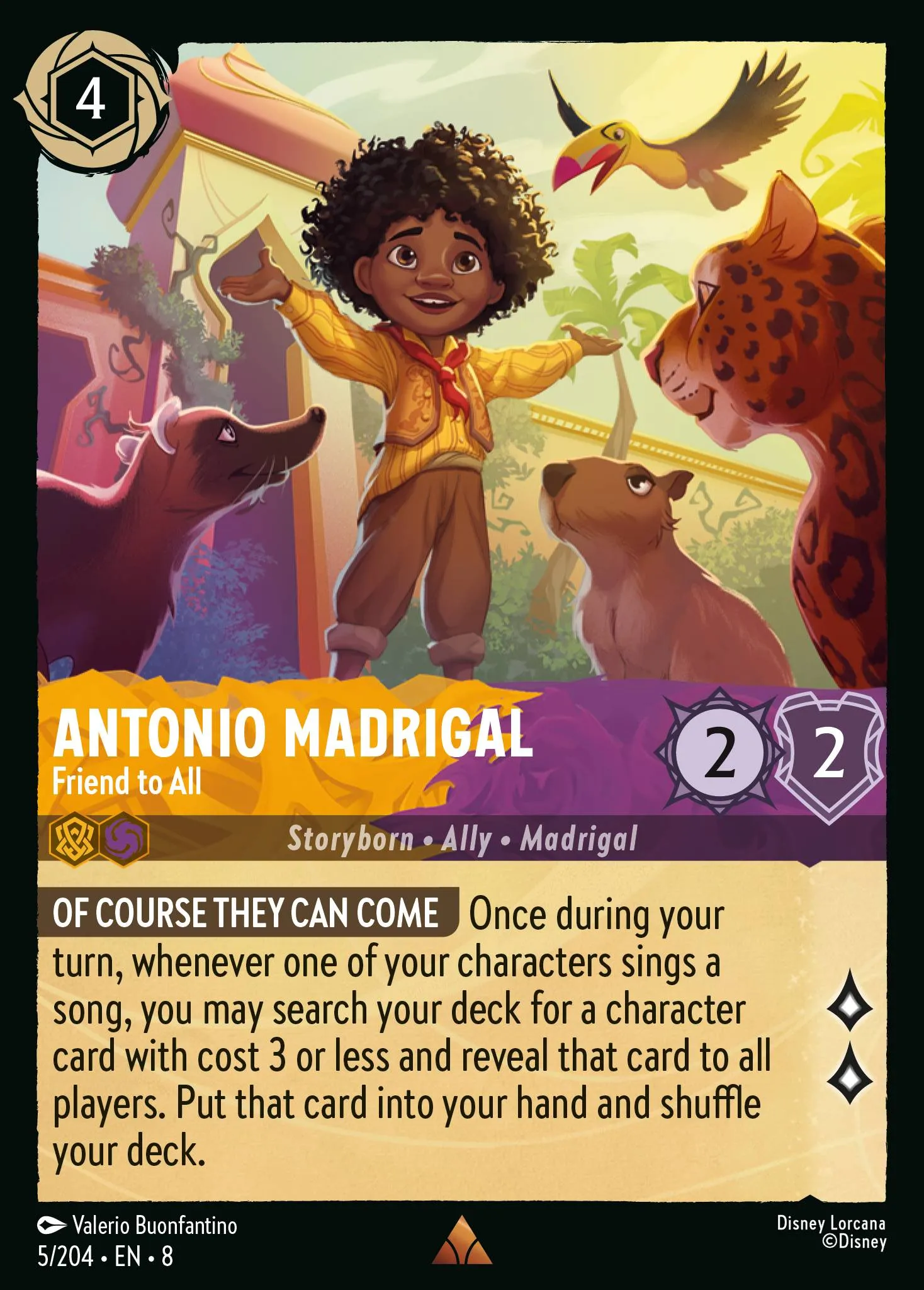 Antonio Madrigal - Friend to All · Reign of Jafar 5/211