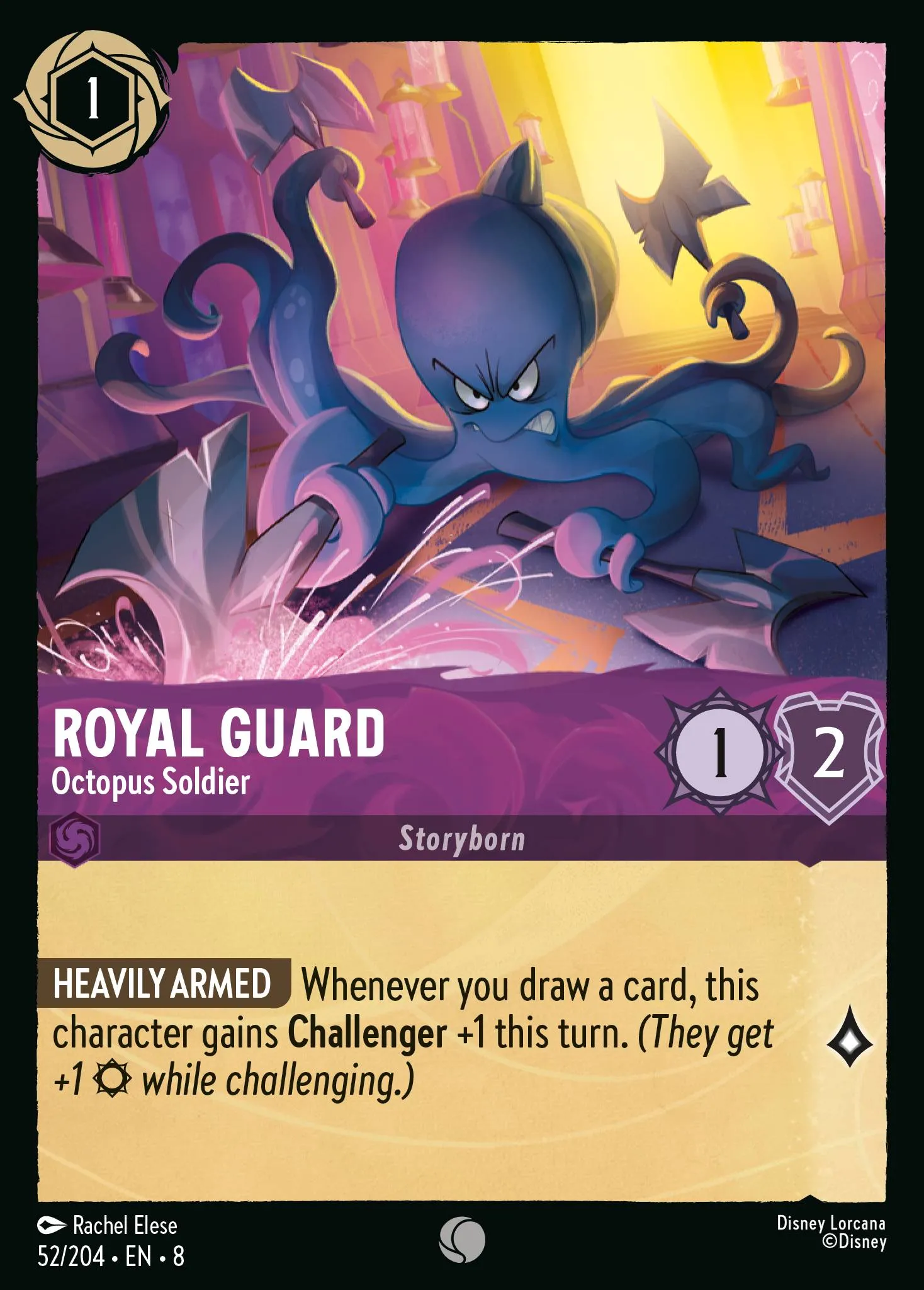 Royal Guard - Octopus Soldier · Reign of Jafar 52/211