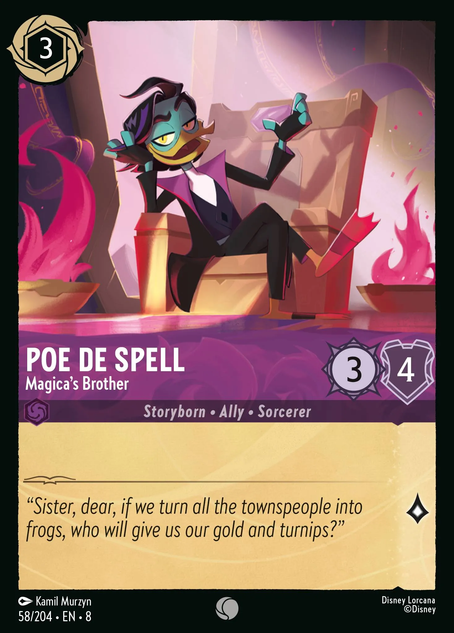 Poe De Spell - Magica's Brother · Reign of Jafar 58/211