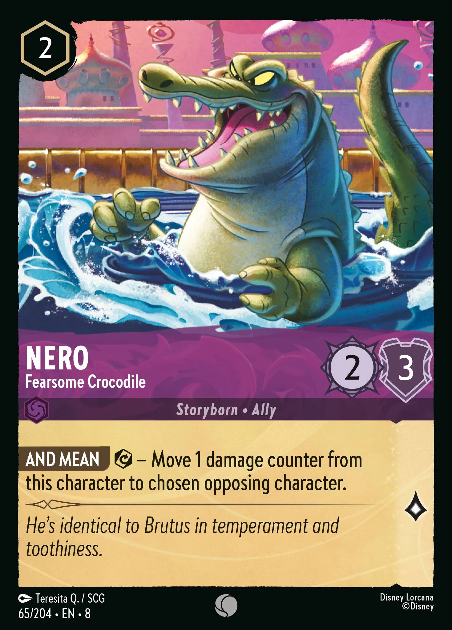 Nero - Fearsome Crocodile · Reign of Jafar 65f/211