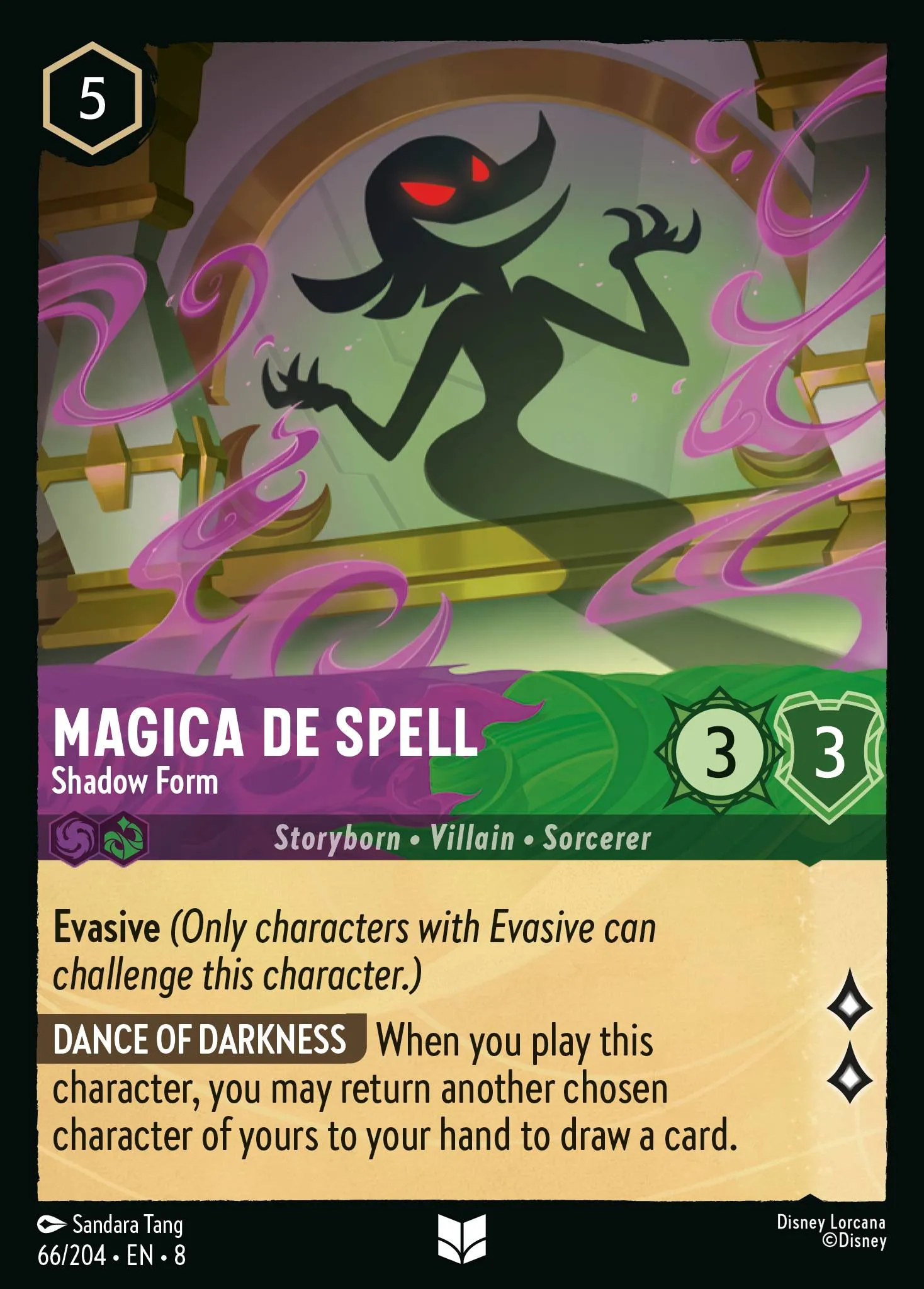 Magica De Spell - Shadow Form · Reign of Jafar 66/211