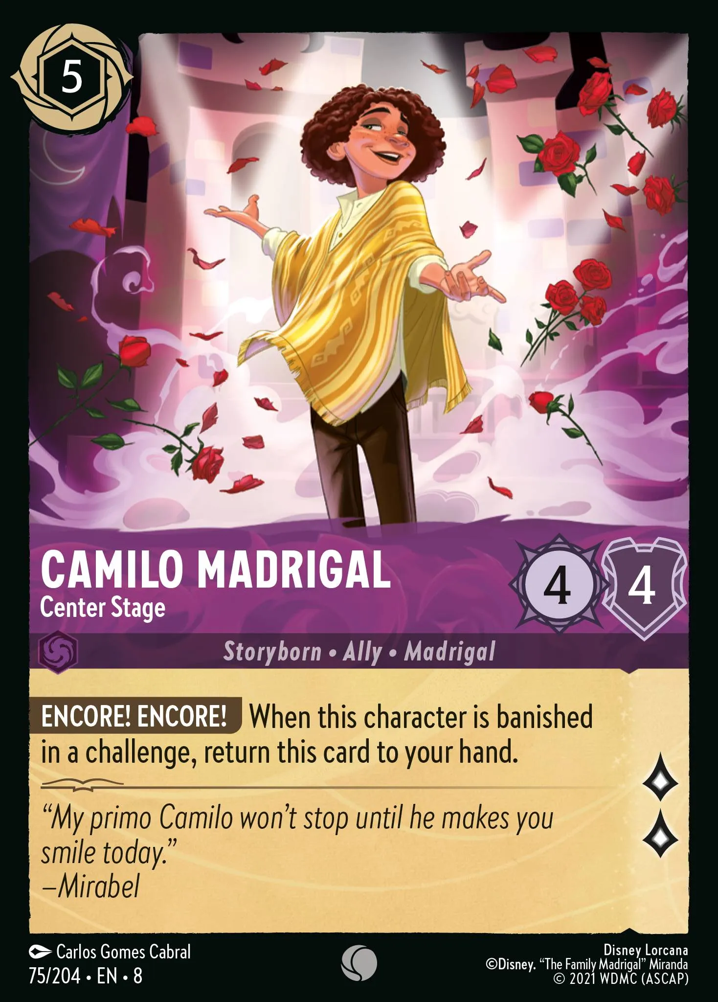 Camilo Madrigal - Center Stage · Reign of Jafar 75/211