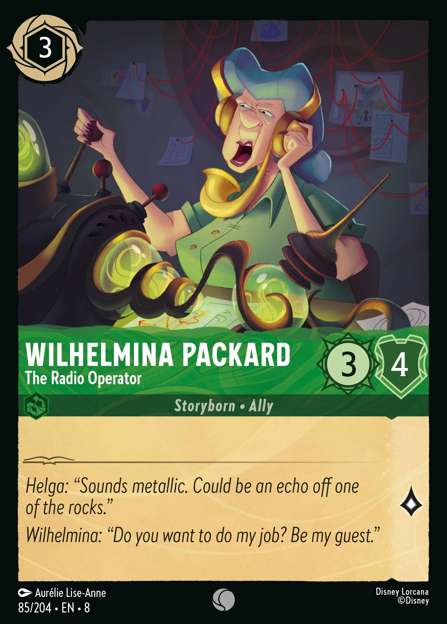 Wilhelmina Packard - The Radio Operator · Reign of Jafar 85/211