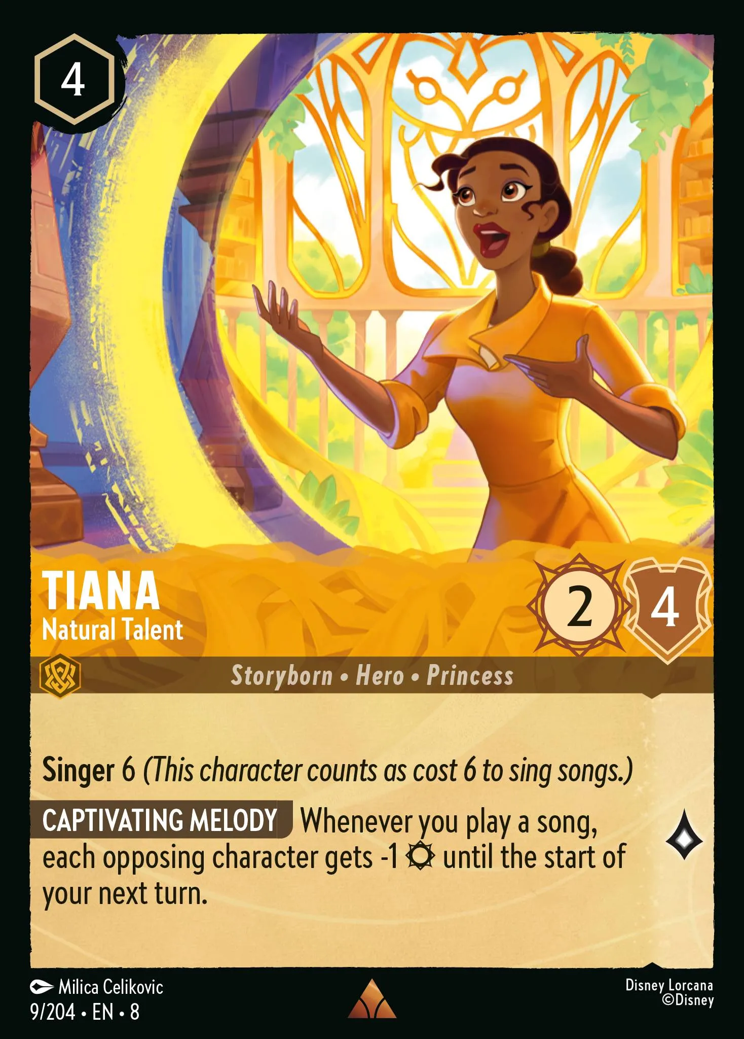 Tiana - Natural Talent · Reign of Jafar 9/211