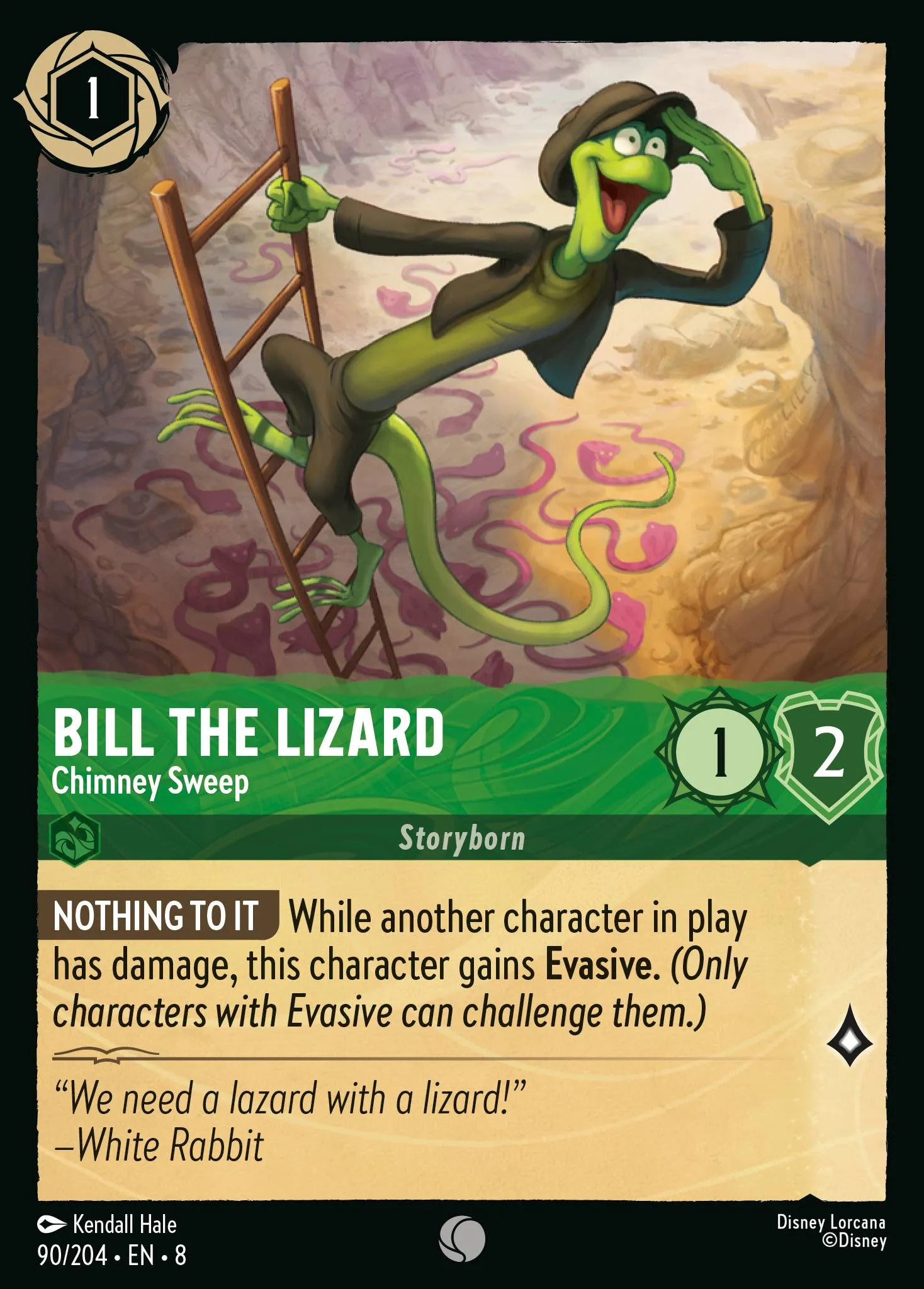 Bill the Lizard - Chimney Sweep · Reign of Jafar 90/211
