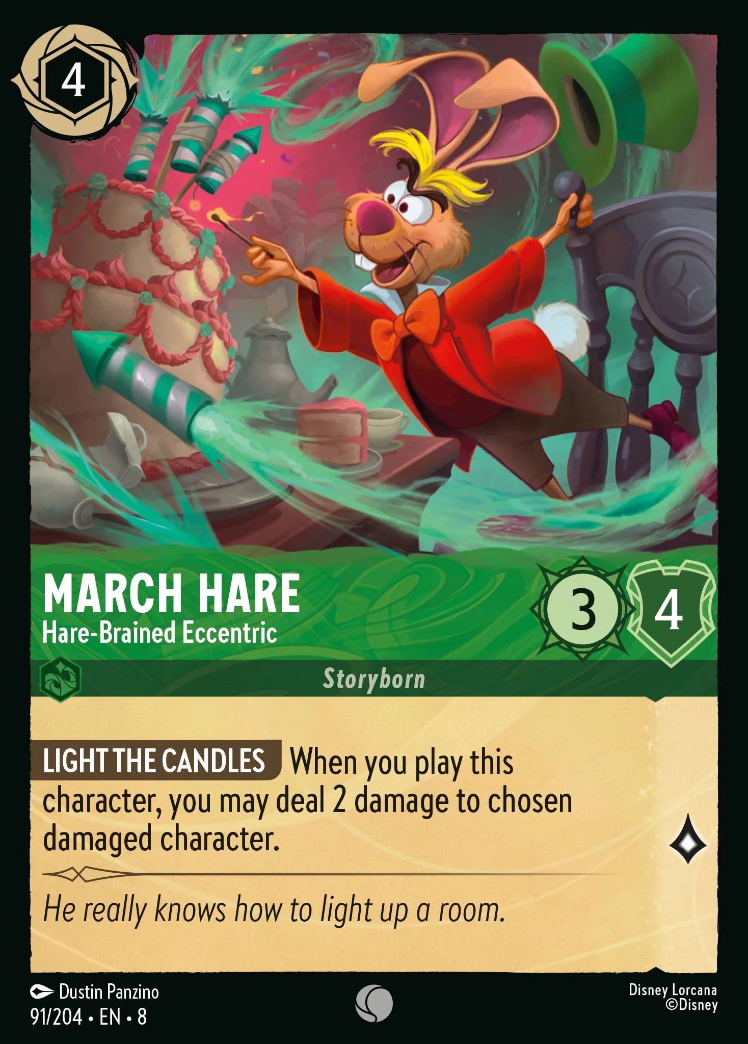 March Hare - Hare-Brained Eccentric · Reign of Jafar 91/211
