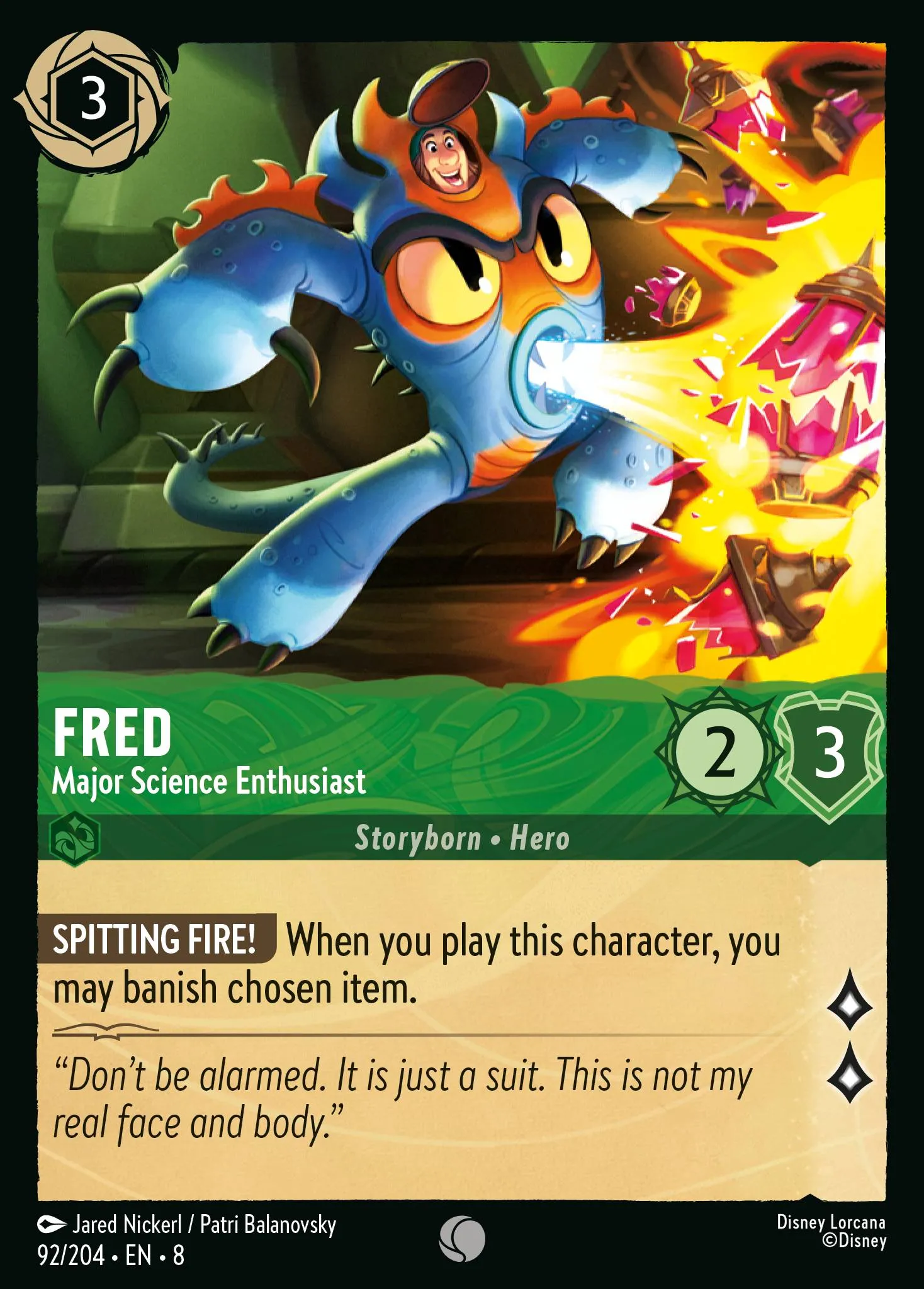 Fred - Major Science Enthusiast · Reign of Jafar 92/211