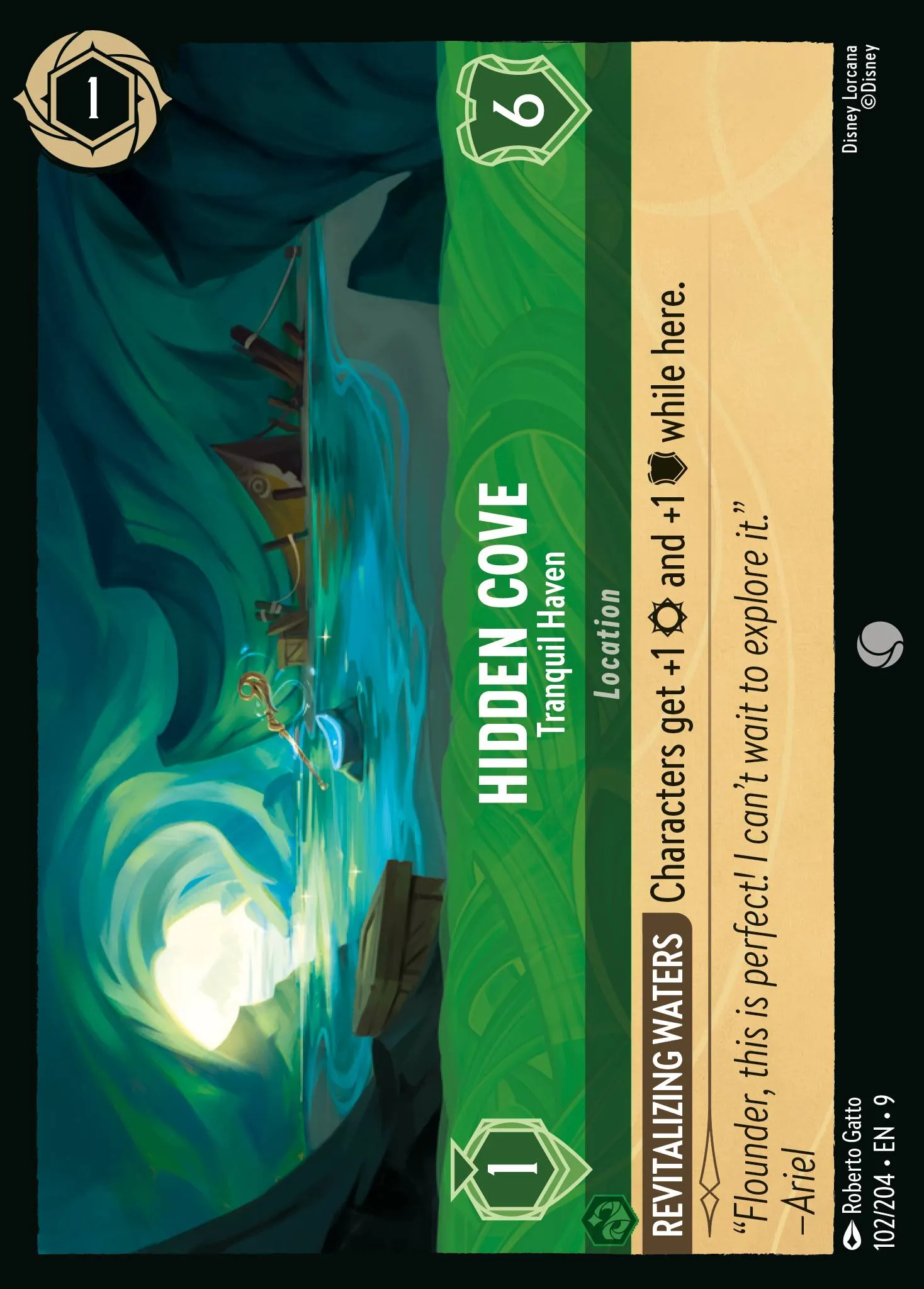 Hidden Cove - Tranquil Haven · Fabled 102/225