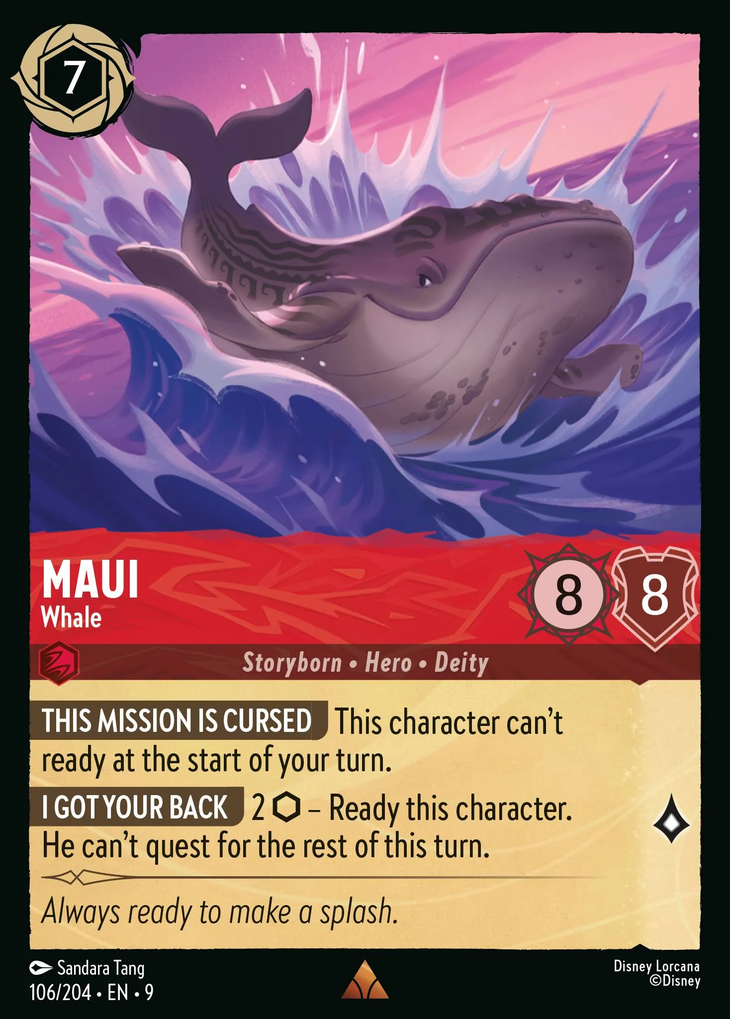 Maui - Whale · Fabled 106/225