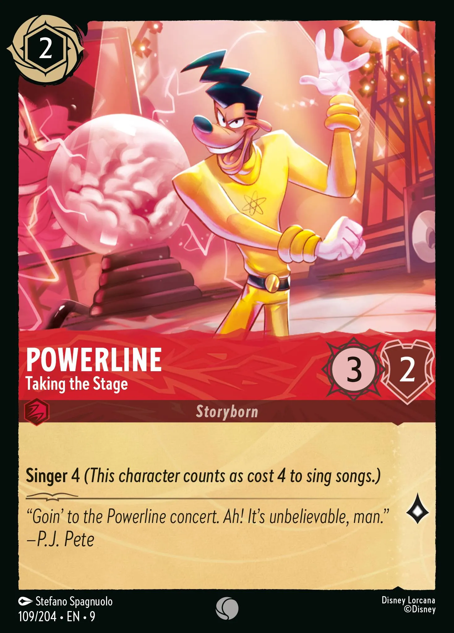 Powerline - Taking the Stage · Fabled 109/225