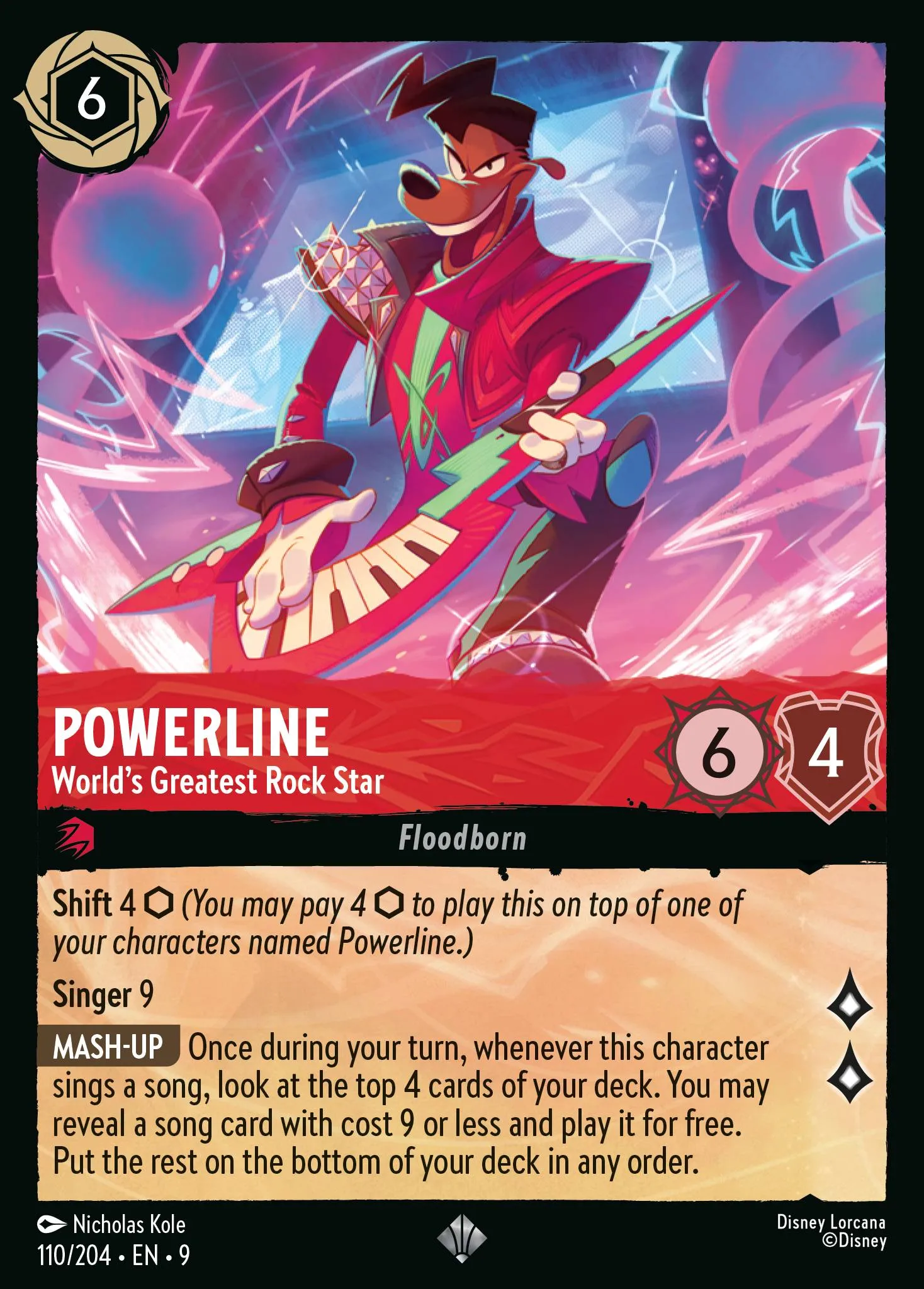 Powerline - World's Greatest Rock Star · Fabled 110/225
