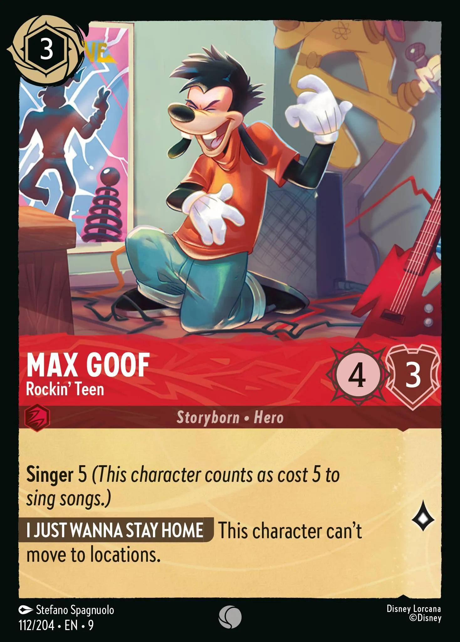 Max Goof - Rockin' Teen · Fabled 112/225