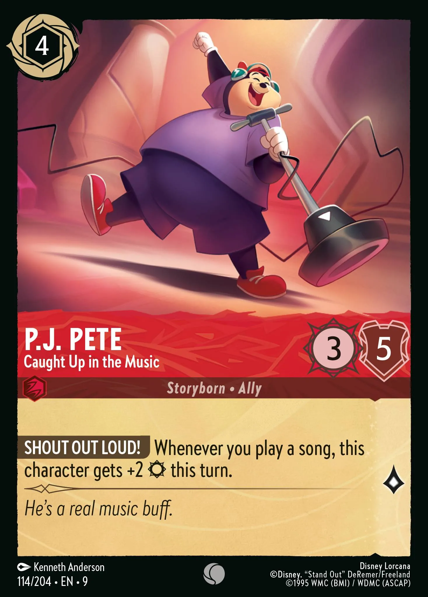 P.J. Pete - Caught Up in the Music · Fabled 114/225