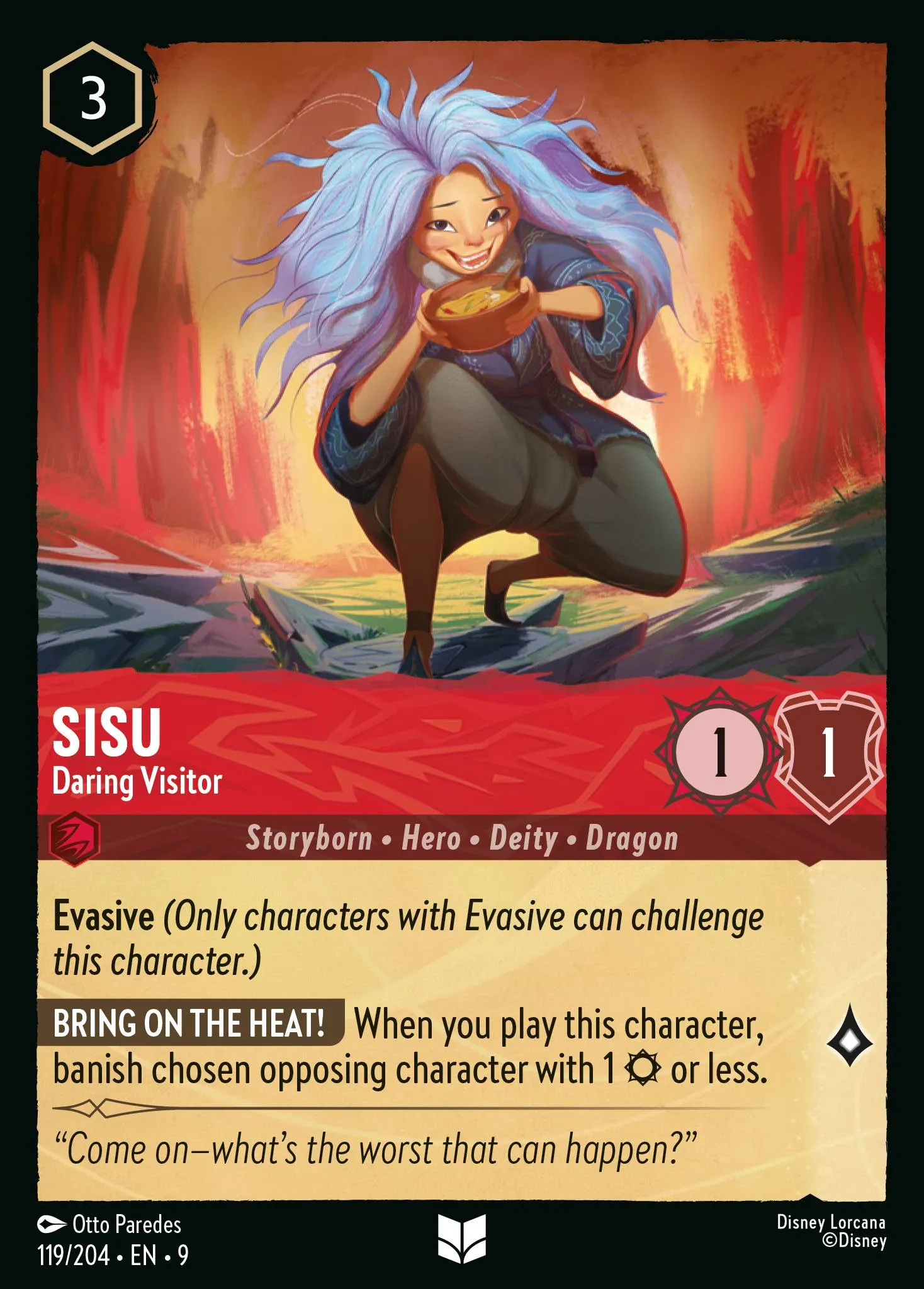 Sisu - Daring Visitor · Fabled 119/225