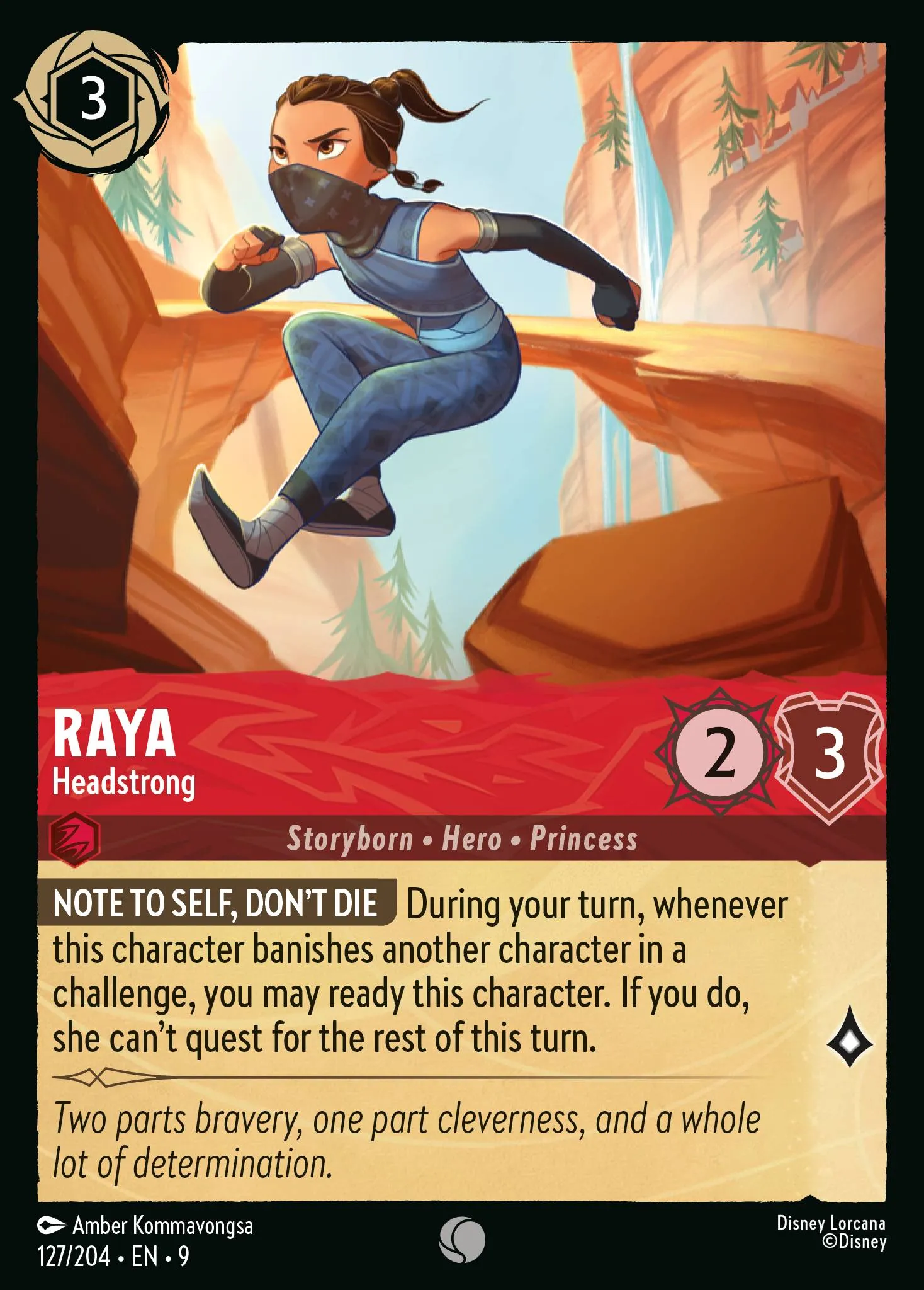Raya - Headstrong · Fabled 127/225