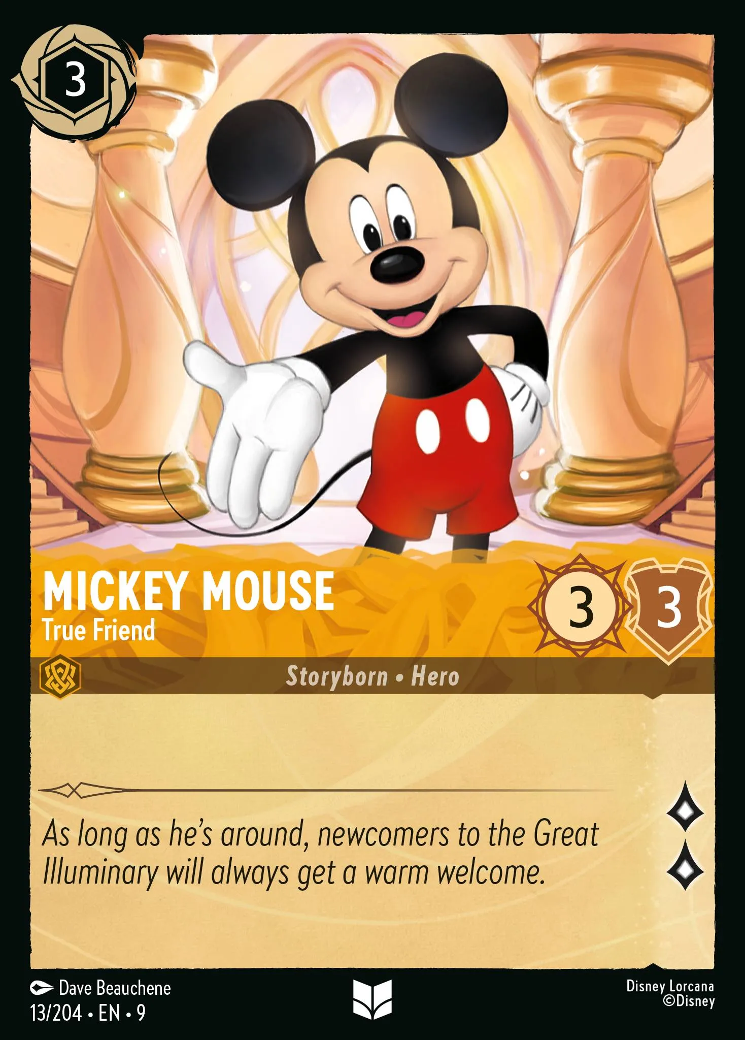 Mickey Mouse - True Friend · Fabled 13/225