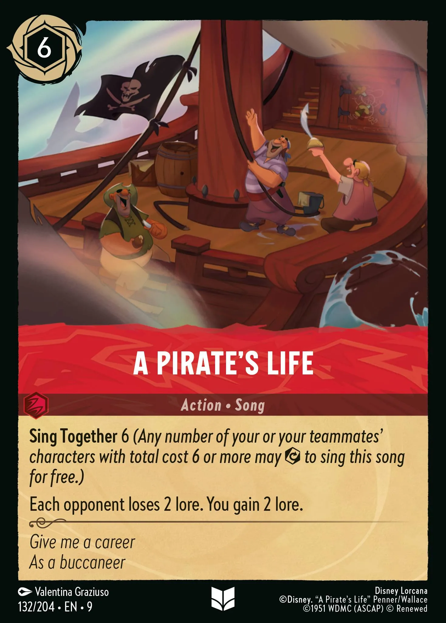 A Pirate's Life · Fabled 132/225