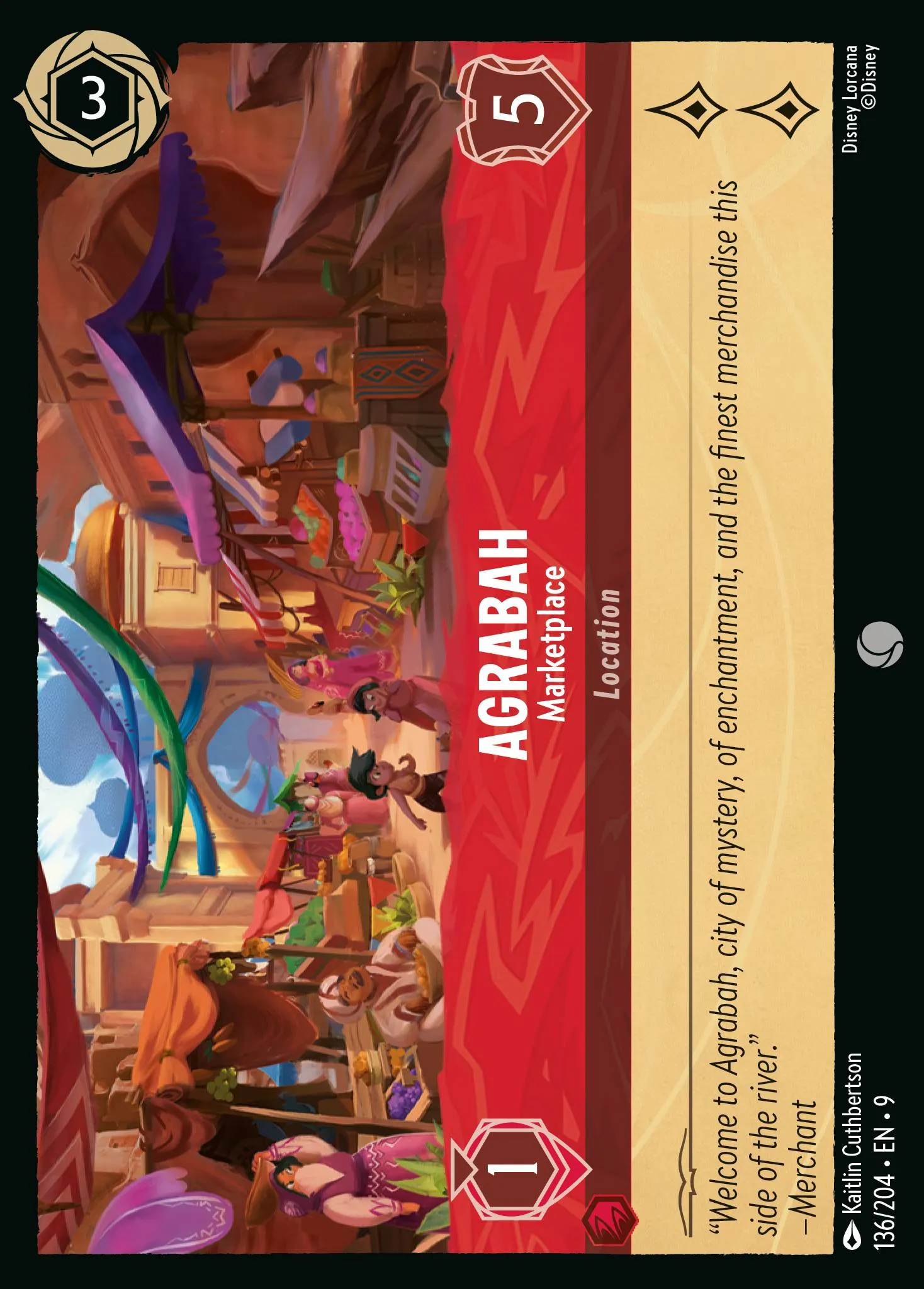 Agrabah - Marketplace · Fabled 136/225