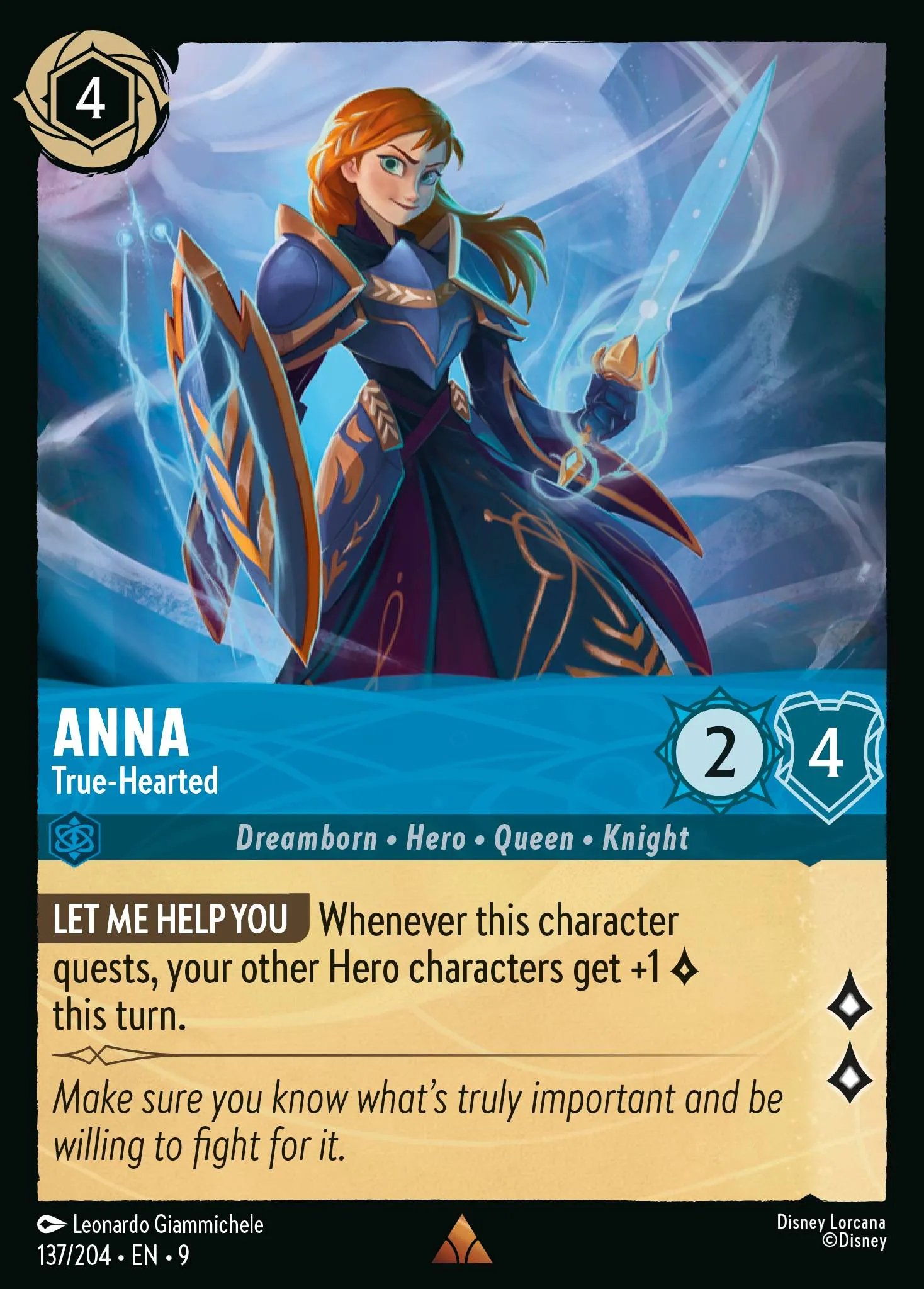 Anna - True-Hearted · Fabled 137/225
