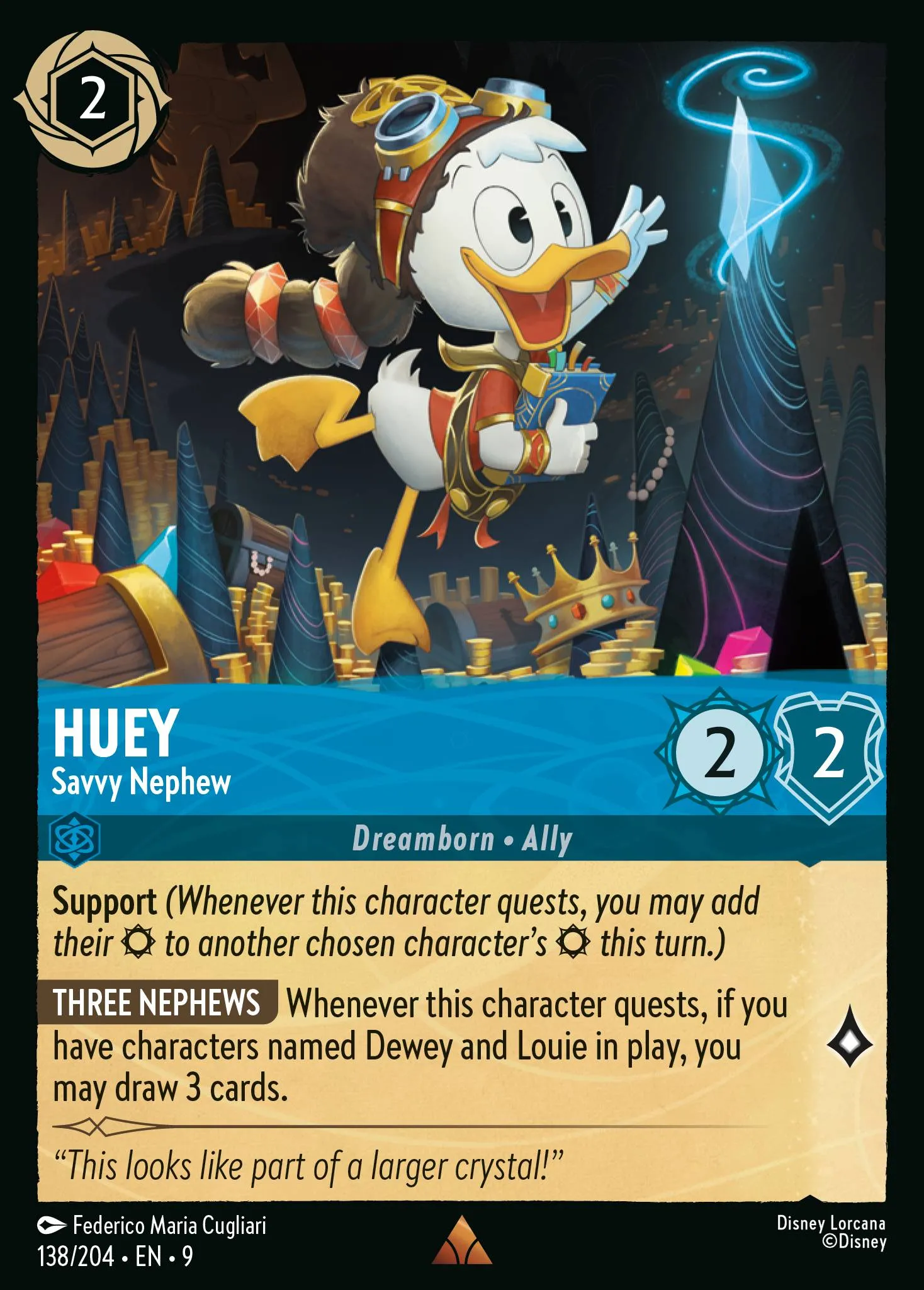 Huey - Savvy Nephew · Fabled 138/225