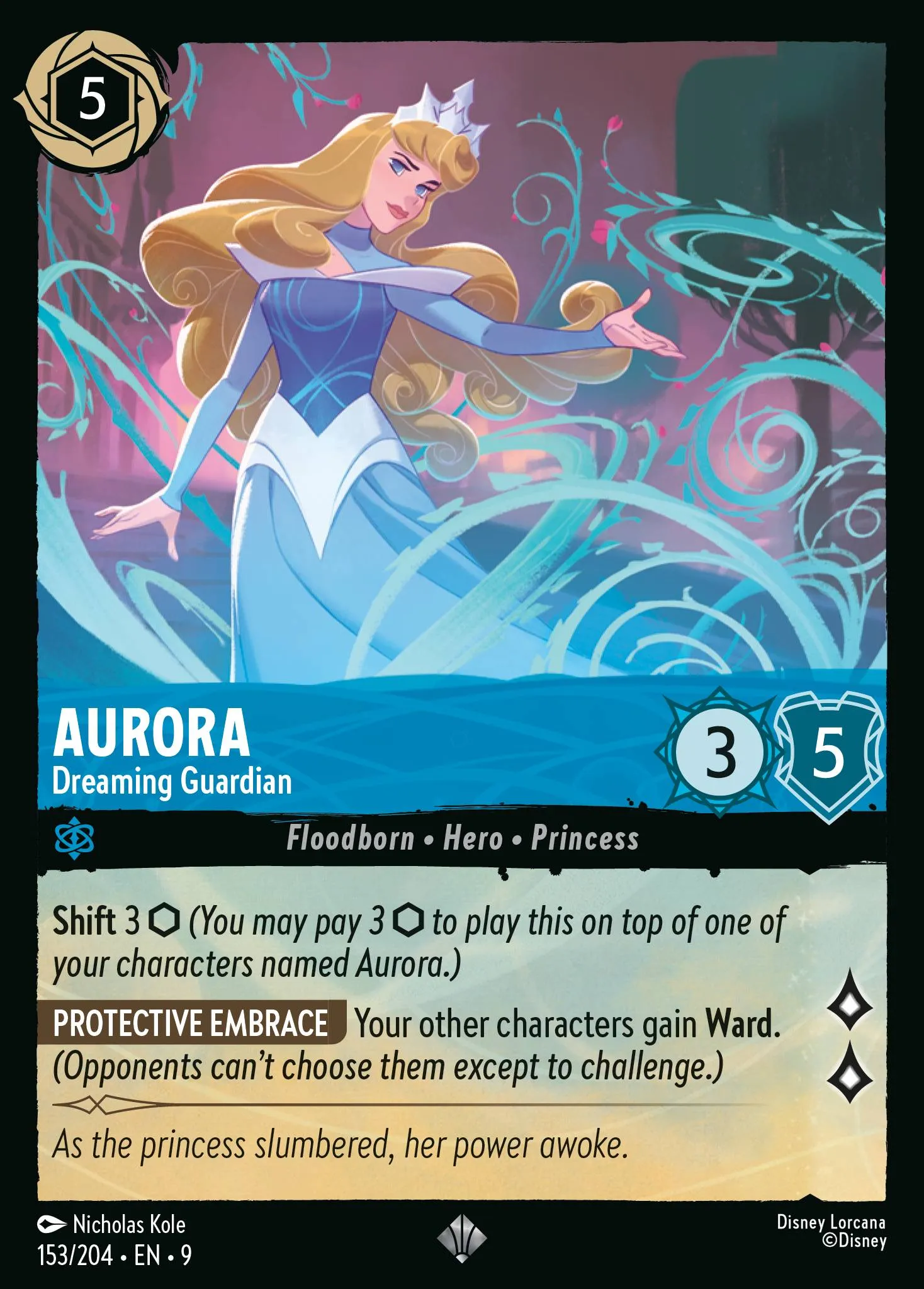 Aurora - Dreaming Guardian · Fabled 153/225