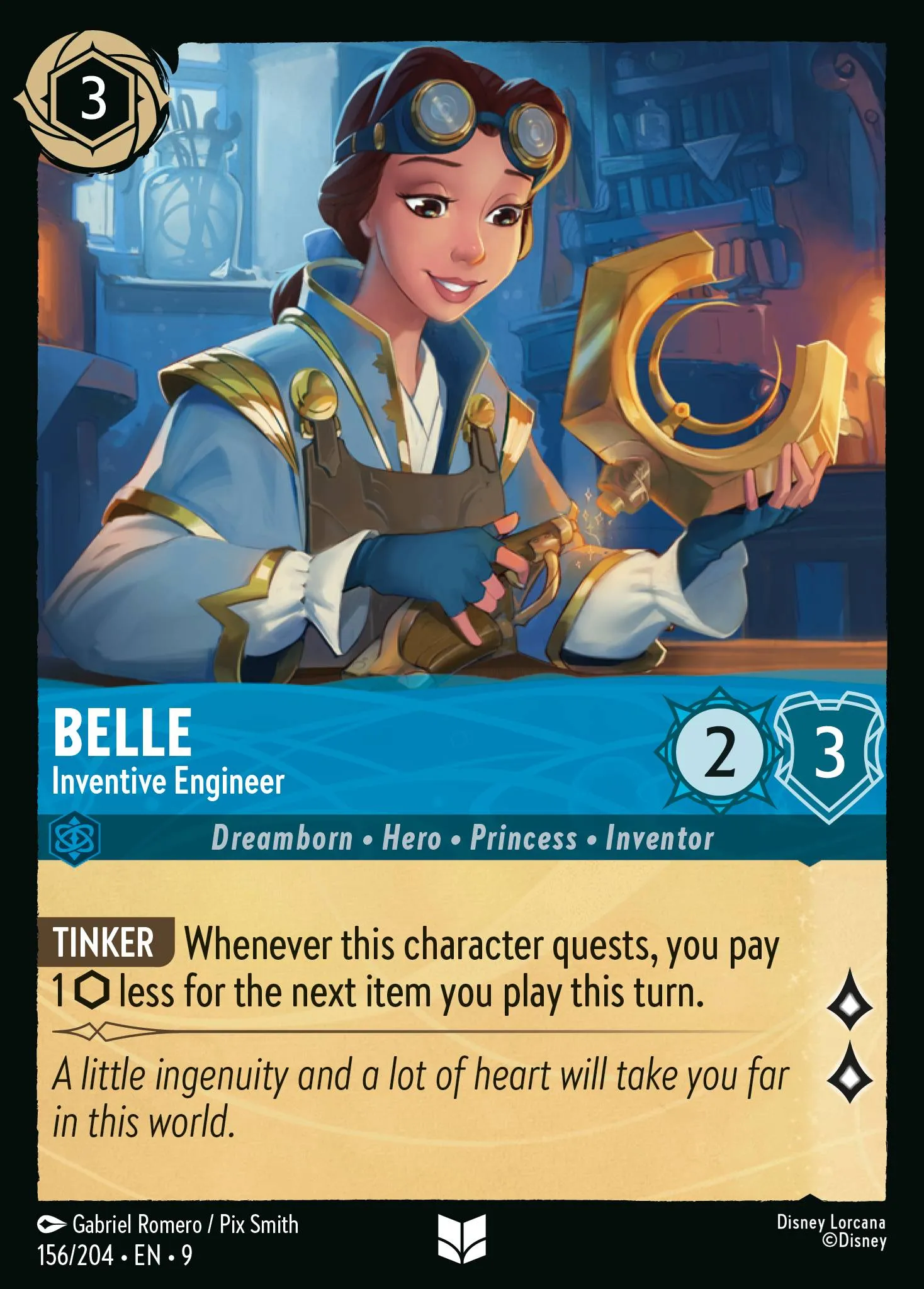 Belle - Inventive Engineer · Fabled 156/225