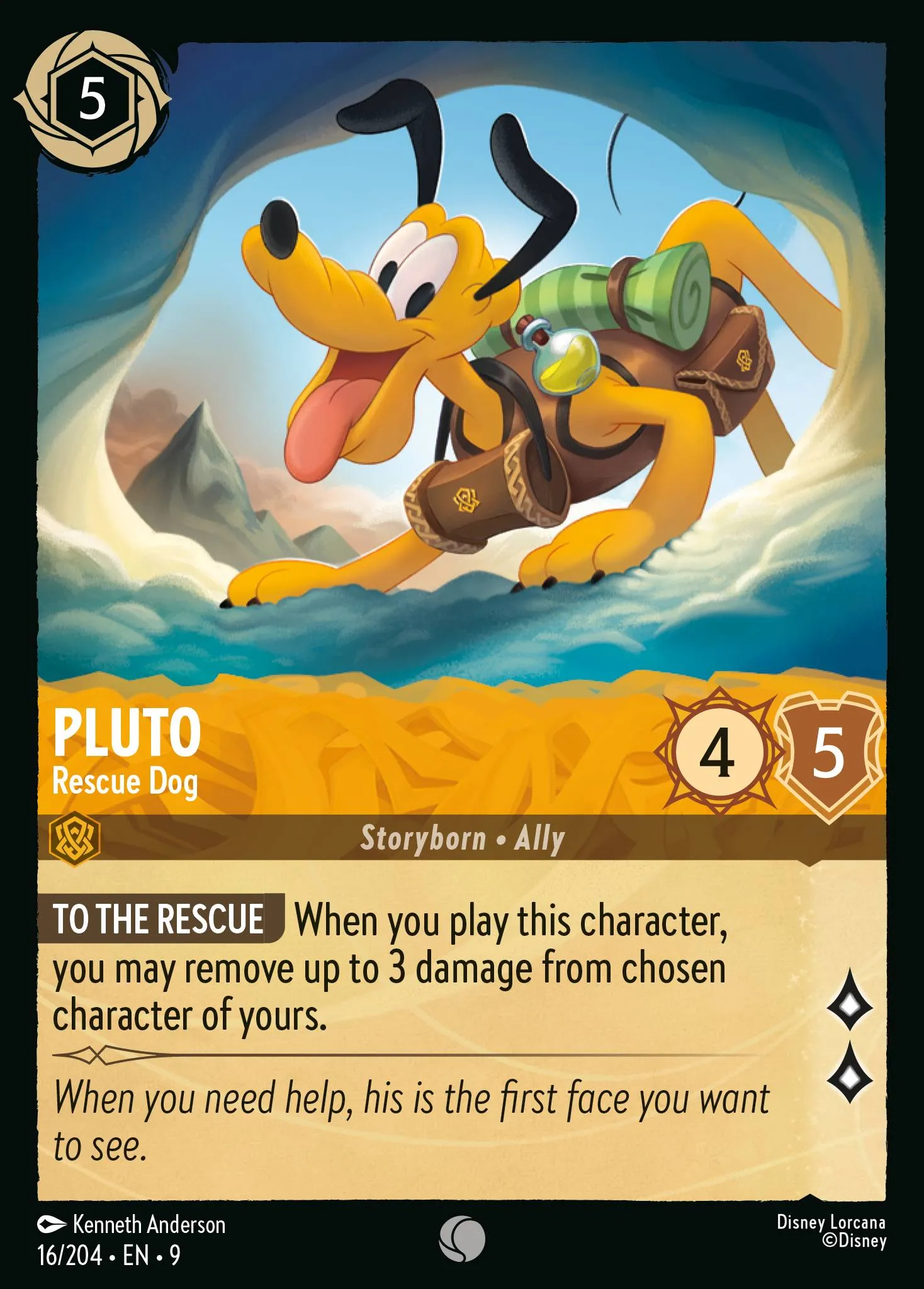 Pluto - Rescue Dog · Fabled 16/225