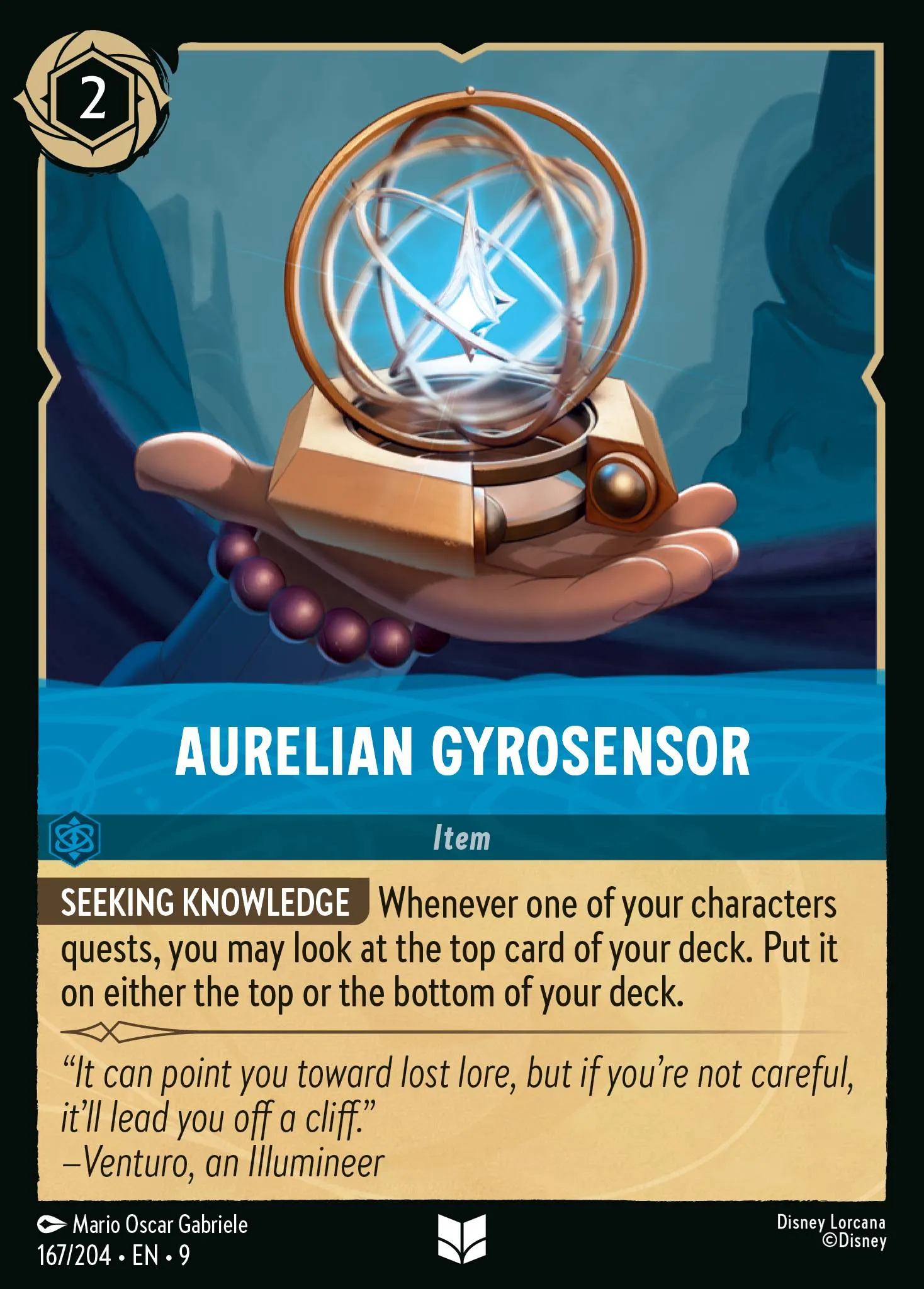 Aurelian Gyrosensor · Fabled 167/225