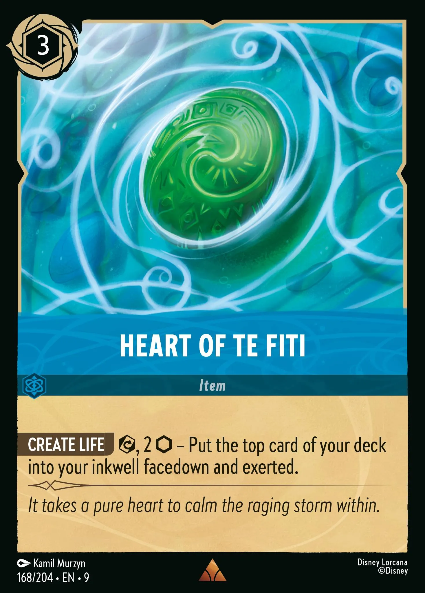 Heart of Te Fiti · Fabled 168/225