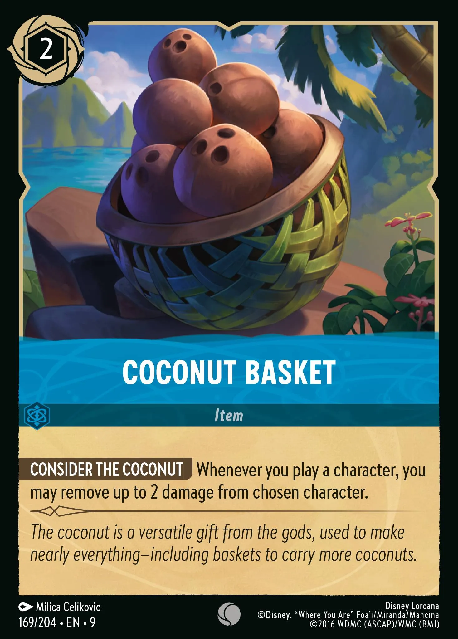 Coconut Basket · Fabled 169/225