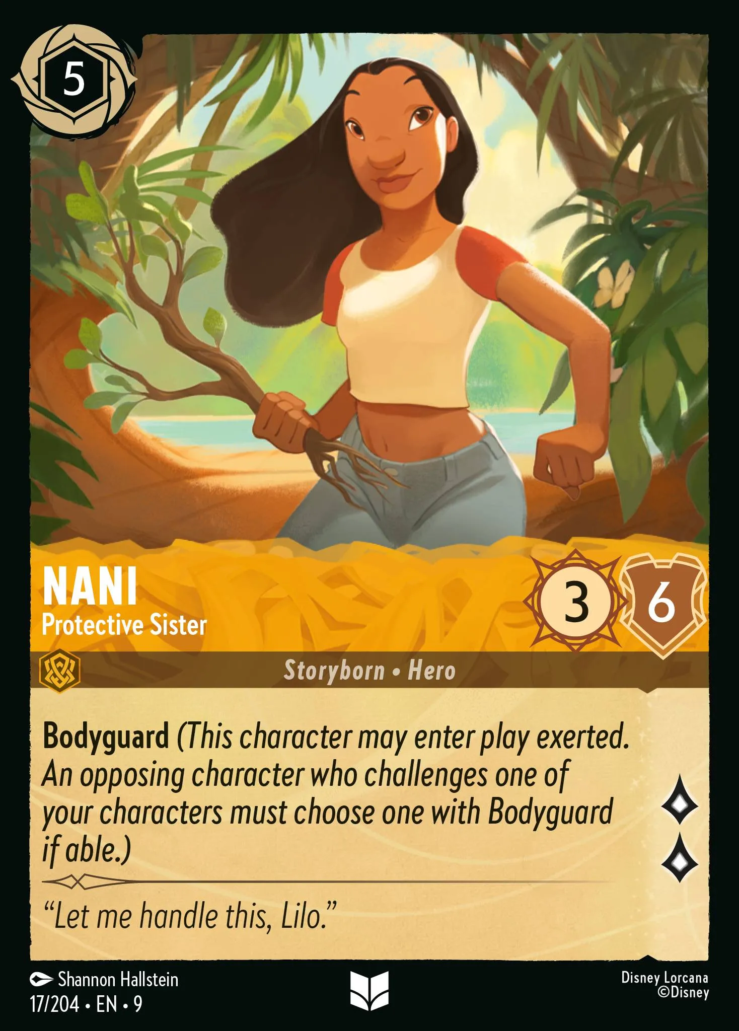 Nani - Protective Sister · Fabled 17/225