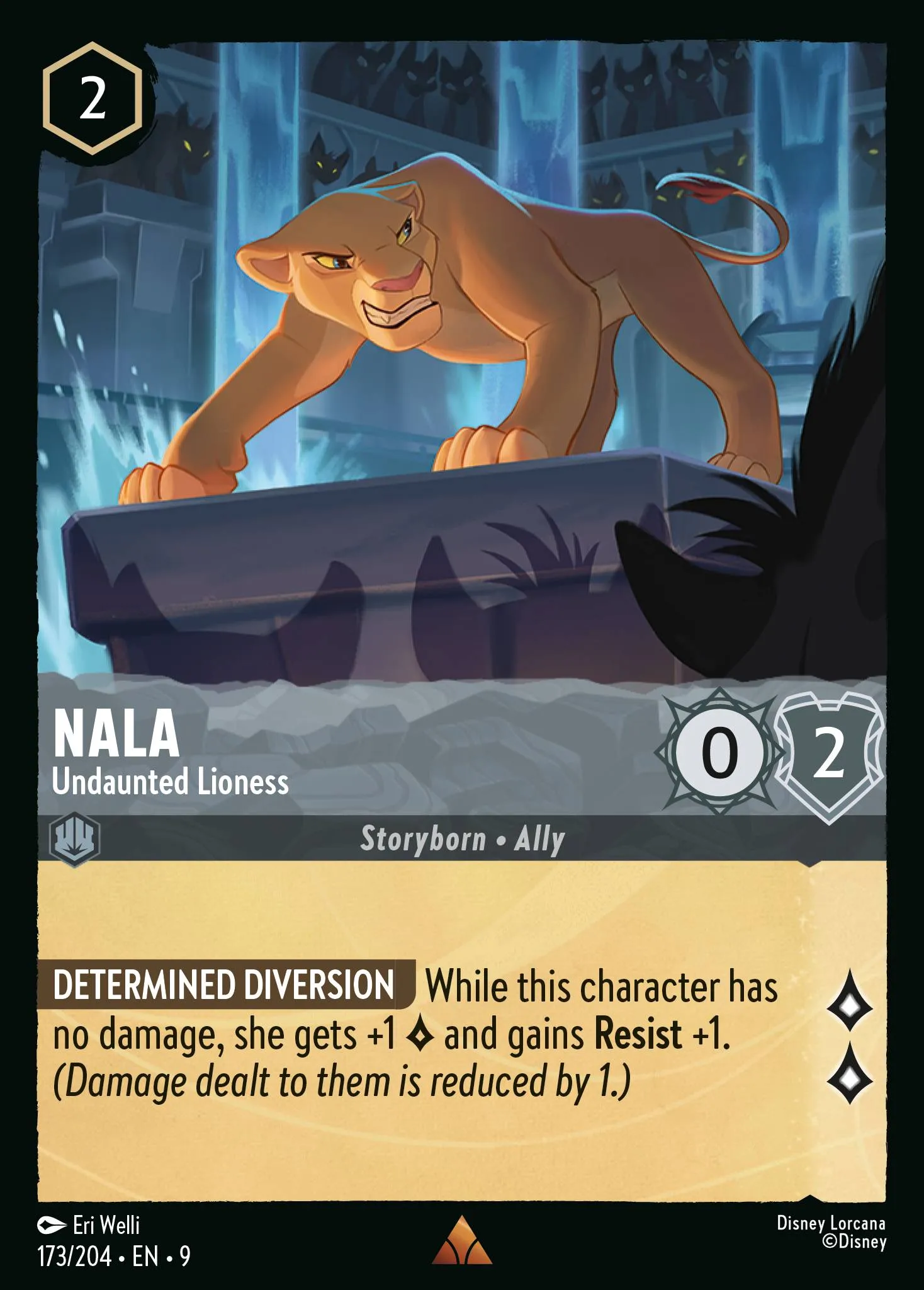 Nala - Undaunted Lioness · Fabled 173/225