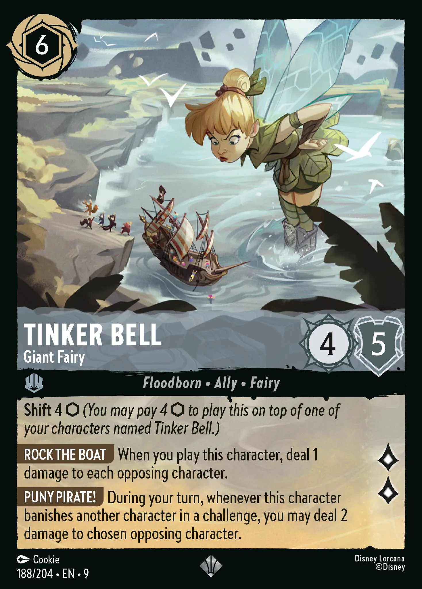 Tinker Bell - Giant Fairy · Fabled 188/225